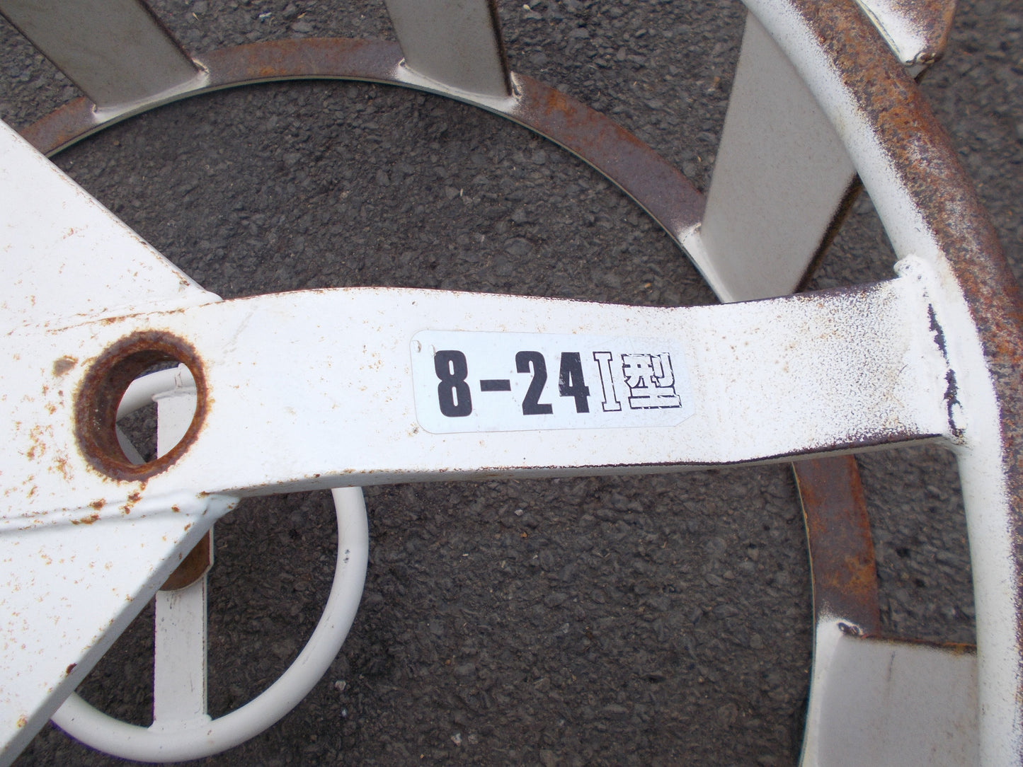 スズテック　中古　カゴ車輪　8-24 Ⅰ型