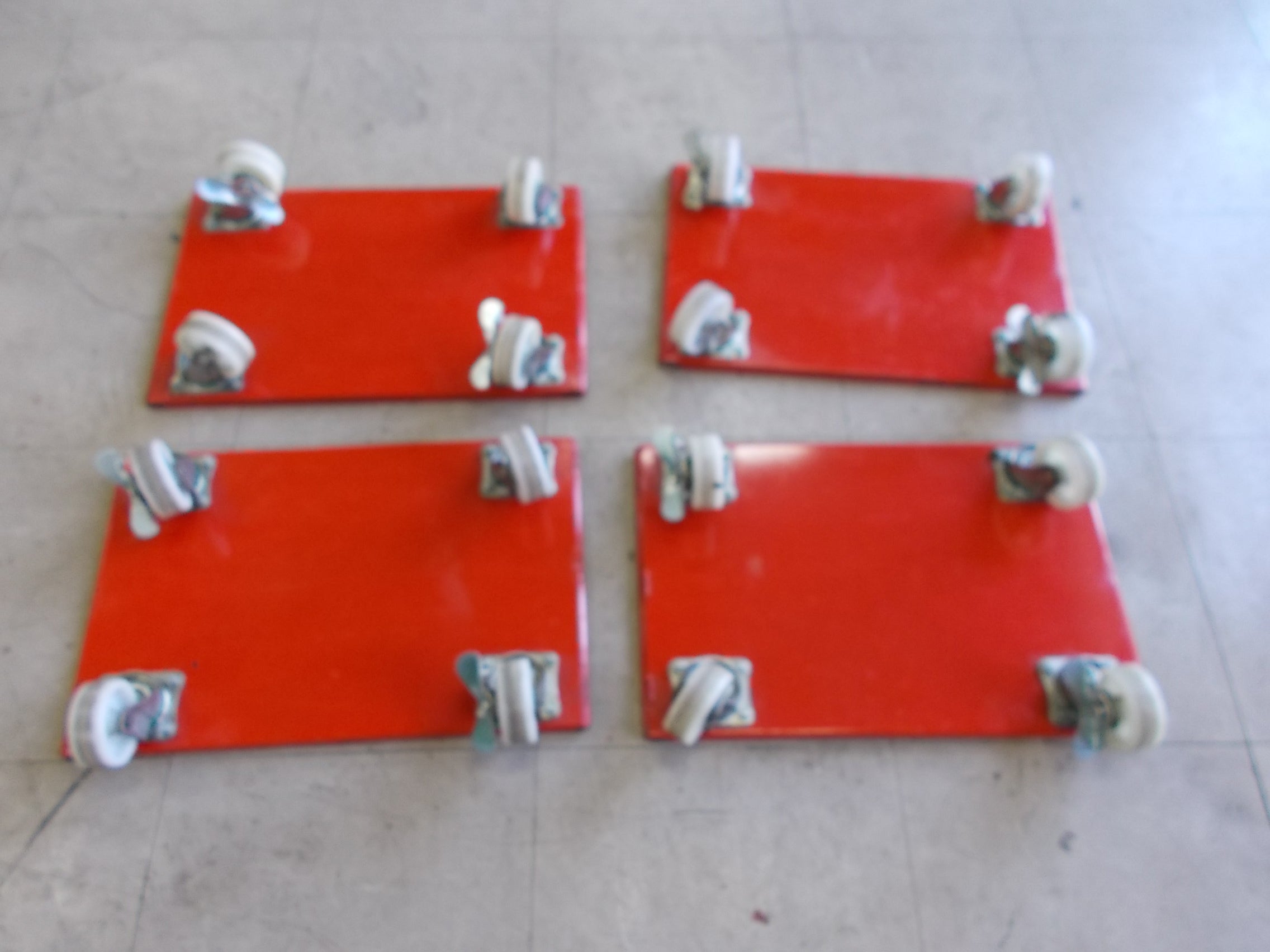 未使用（昭和61年1986.年製）昔の運搬車のリアキャリア 未使用（昭和61年1986.年製）昔の運搬車のリアキャリア 未