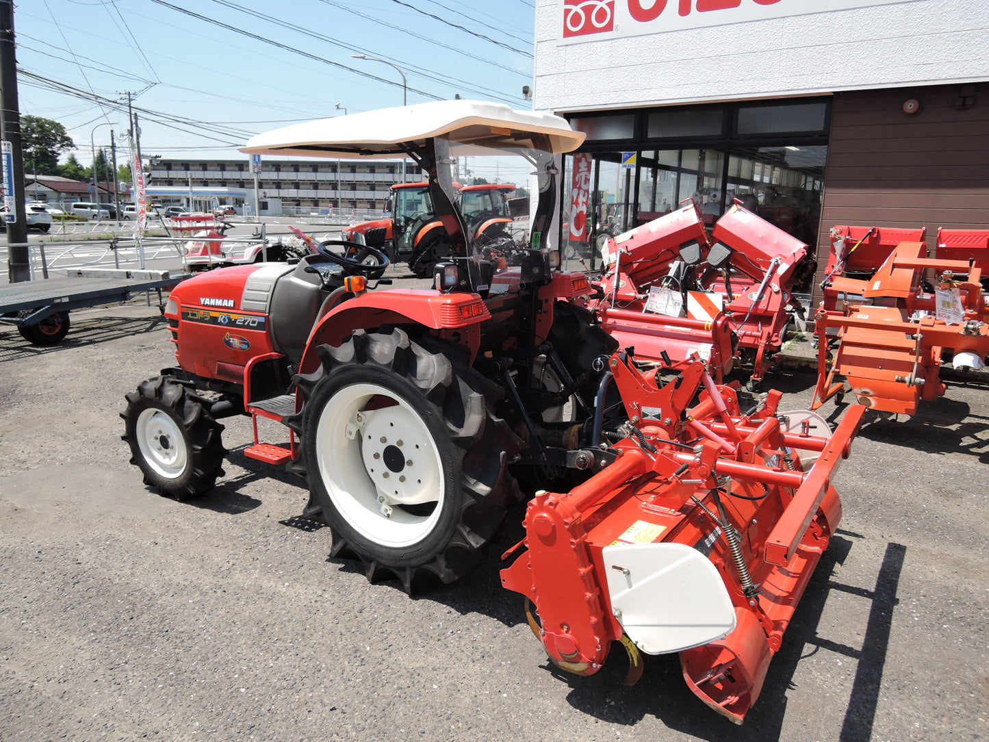 ヤンマー 中古 トラクター 27馬力 キャノピー RS-270