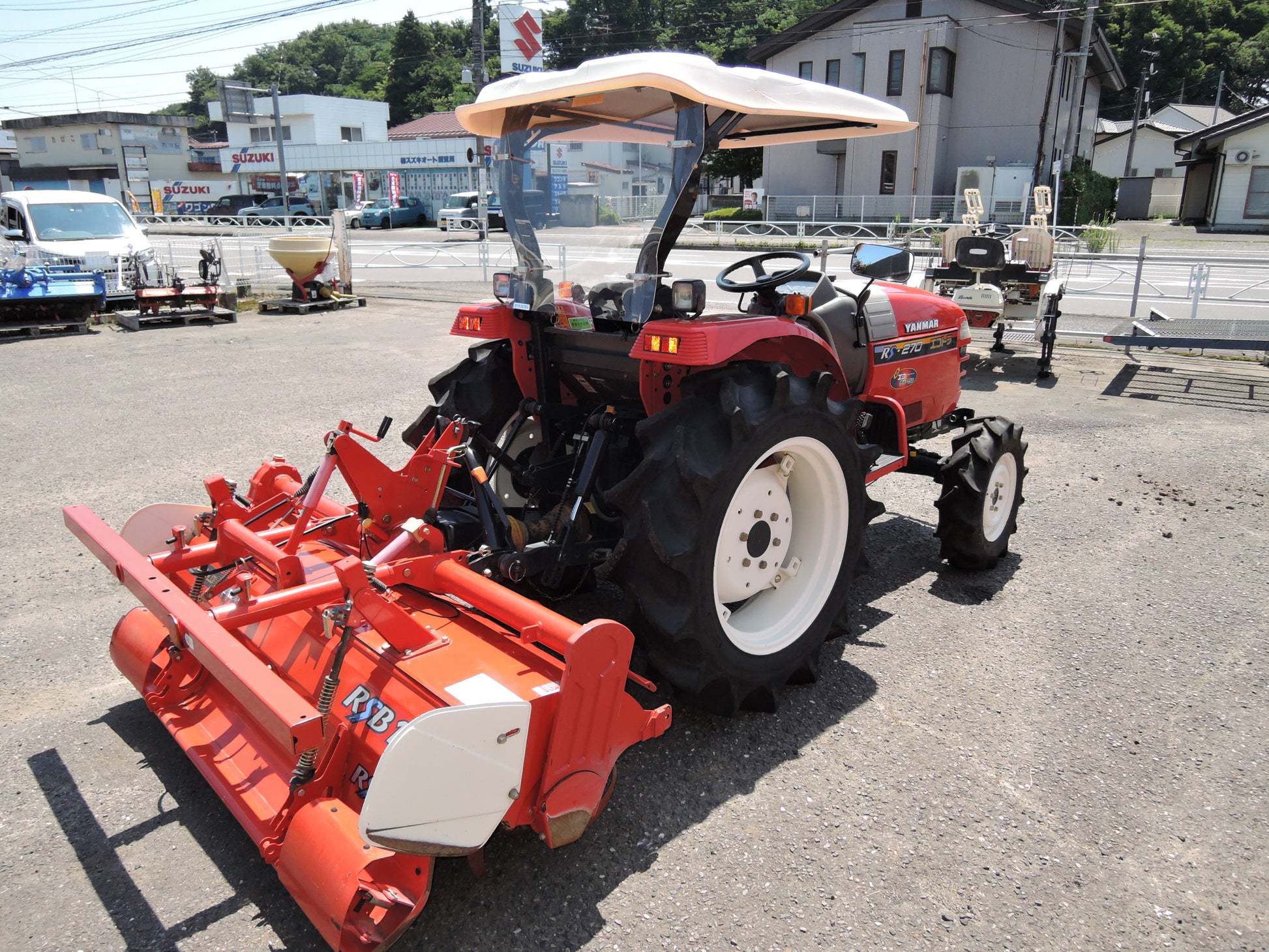 ヤンマー 中古 トラクター 27馬力 キャノピー RS-270 – 農キング