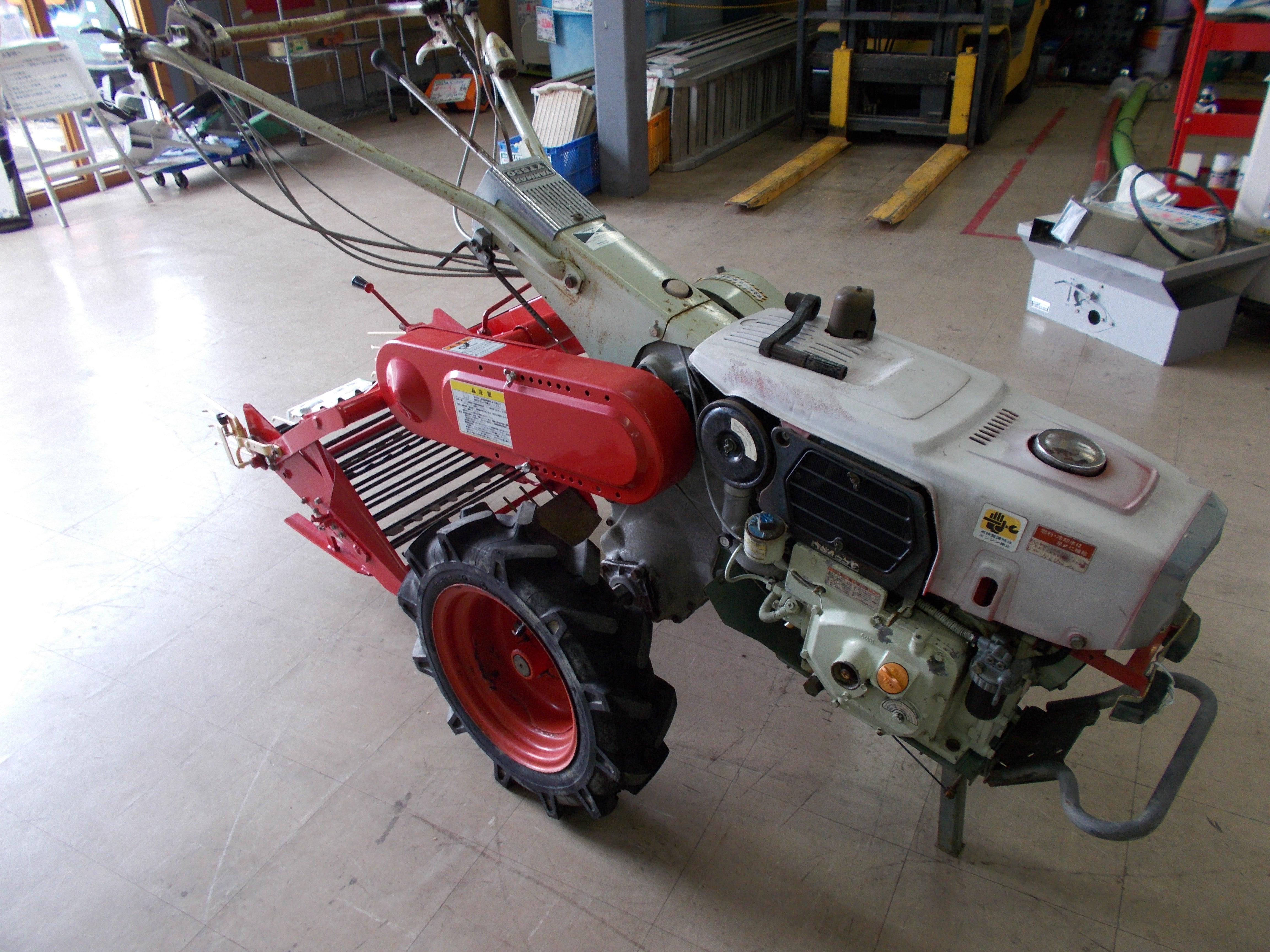 ヤンマ－耕運機+ニプロ掘り取り機 中古 – 農キング