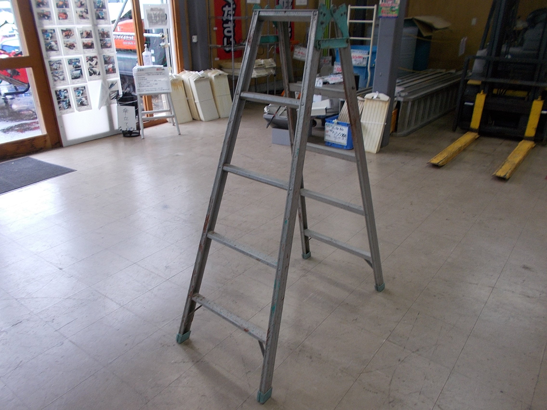 メーカー不明 中古 脚立 1.5M – 農キング
