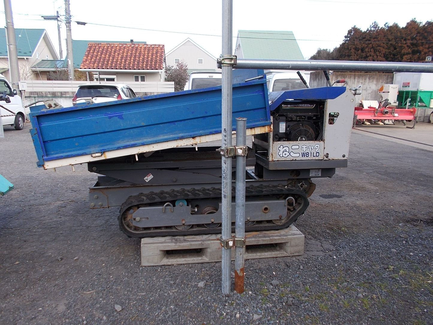 ユニカ　中古 ジャンク品　運搬車　キャリアダンプW81LD