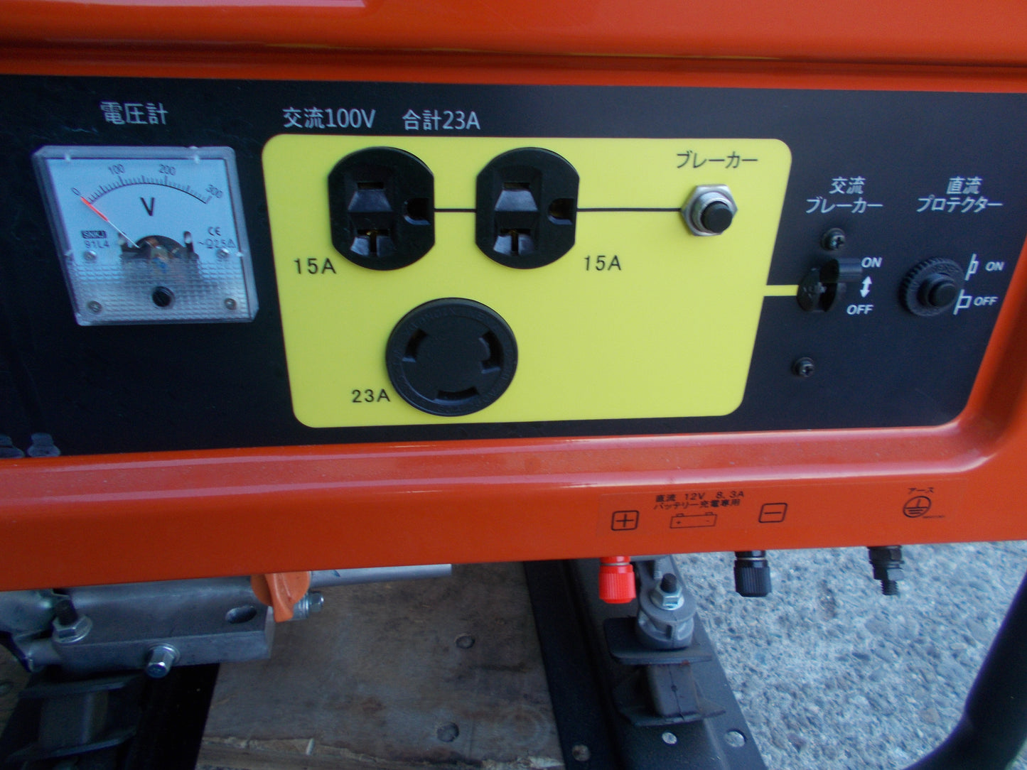 工進　中古　発電機　GV-2300