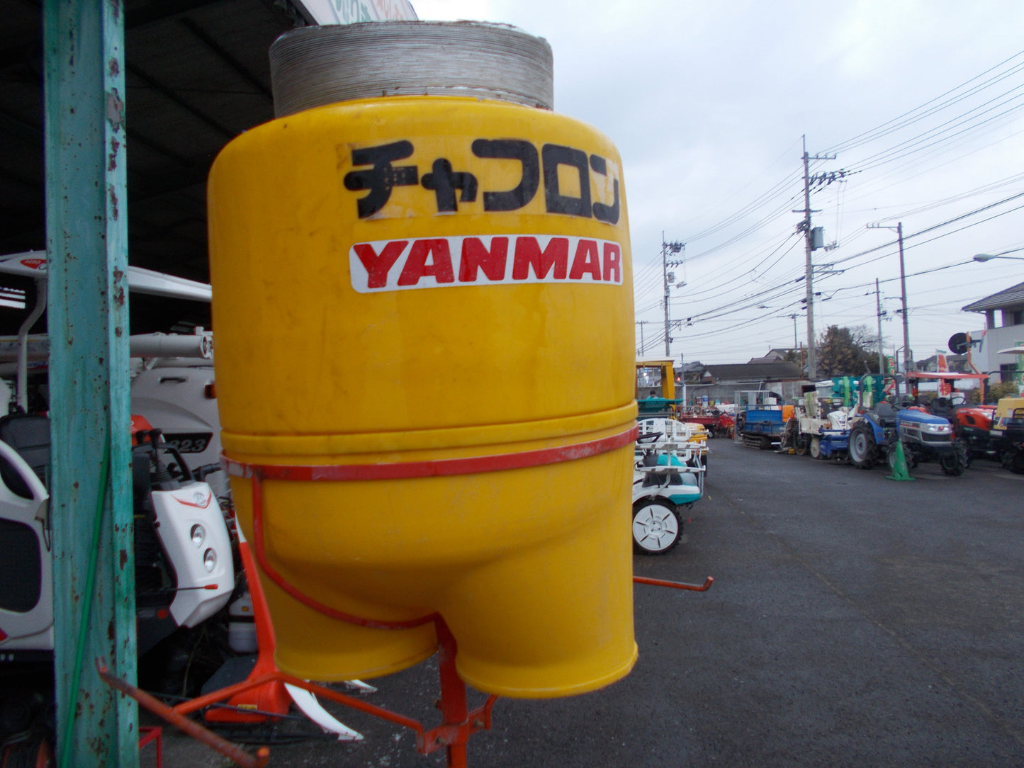 ヤンマー　中古　もみ殻集塵機　チャフロン