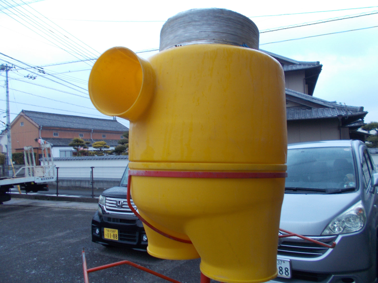 ヤンマー　中古　もみ殻集塵機　チャフロン