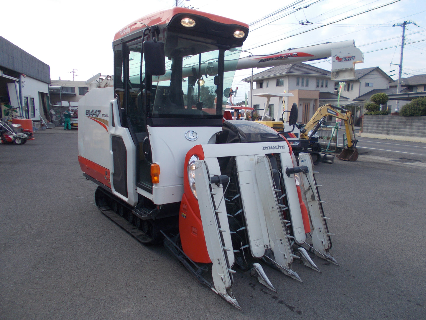 クボタ　中古　コンバイン　ER447