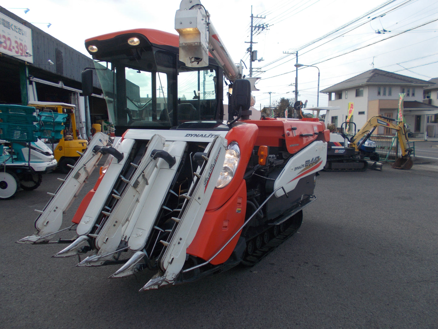 クボタ　中古　コンバイン　ER447
