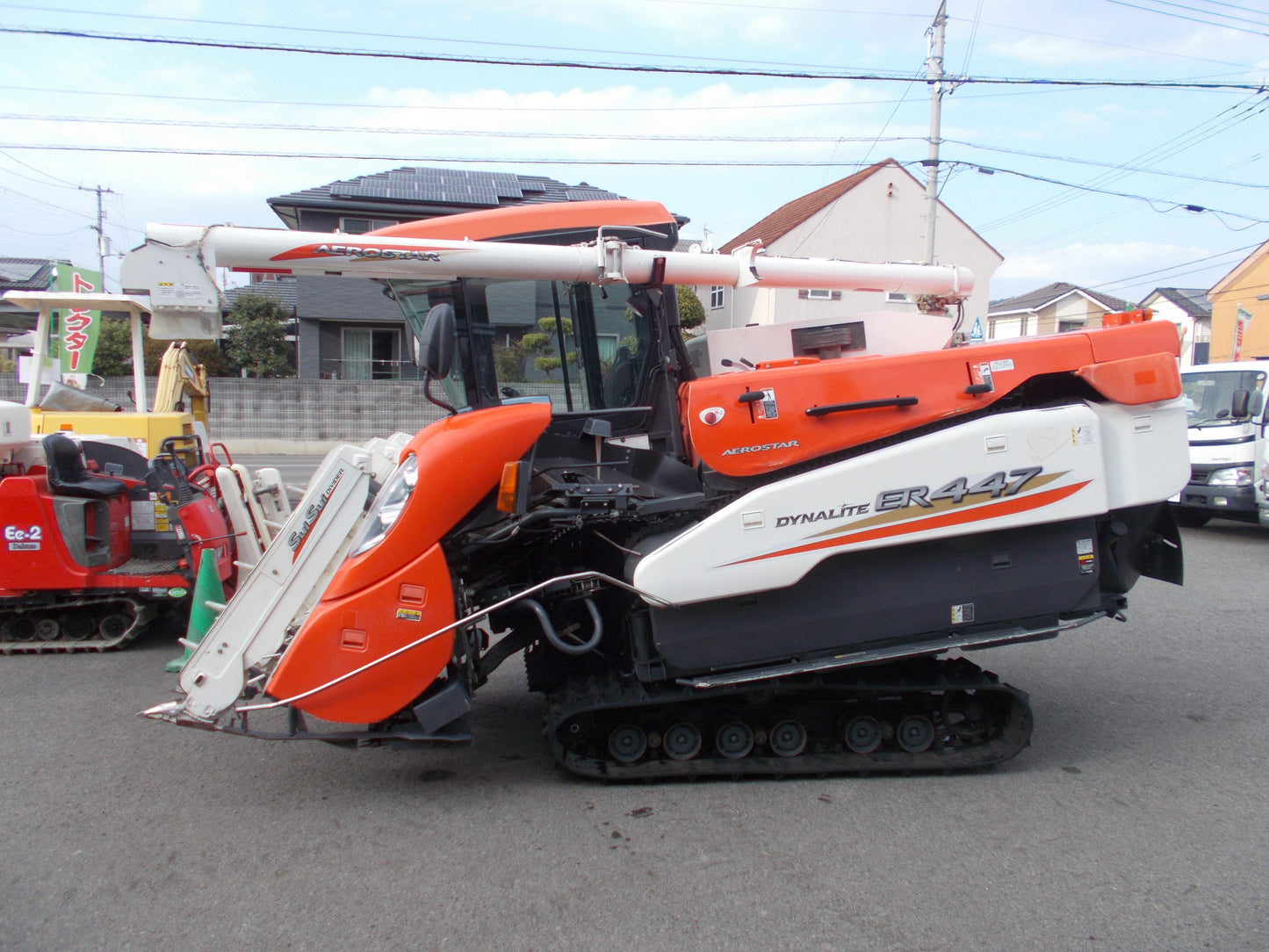 クボタ　中古　コンバイン　ER447