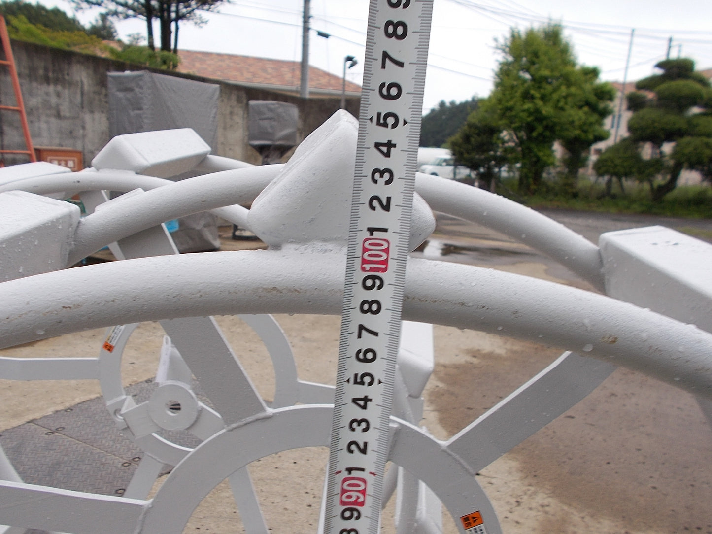 ササキ　中古　カゴ車輪　Y5（13.6-24タイヤサイズ）