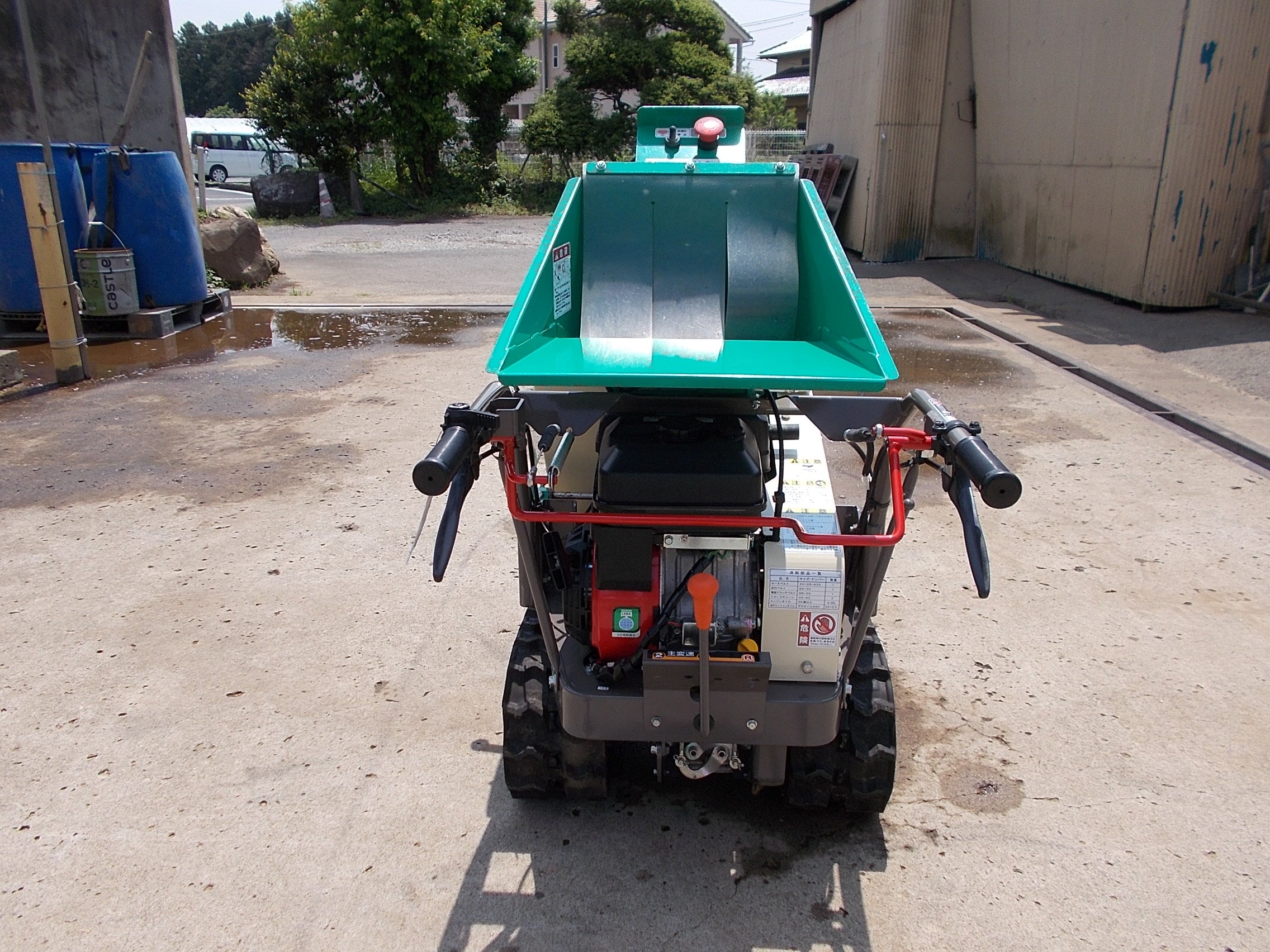 共立 中古 ウッドチッパー自走式 KCM72B – 農キング