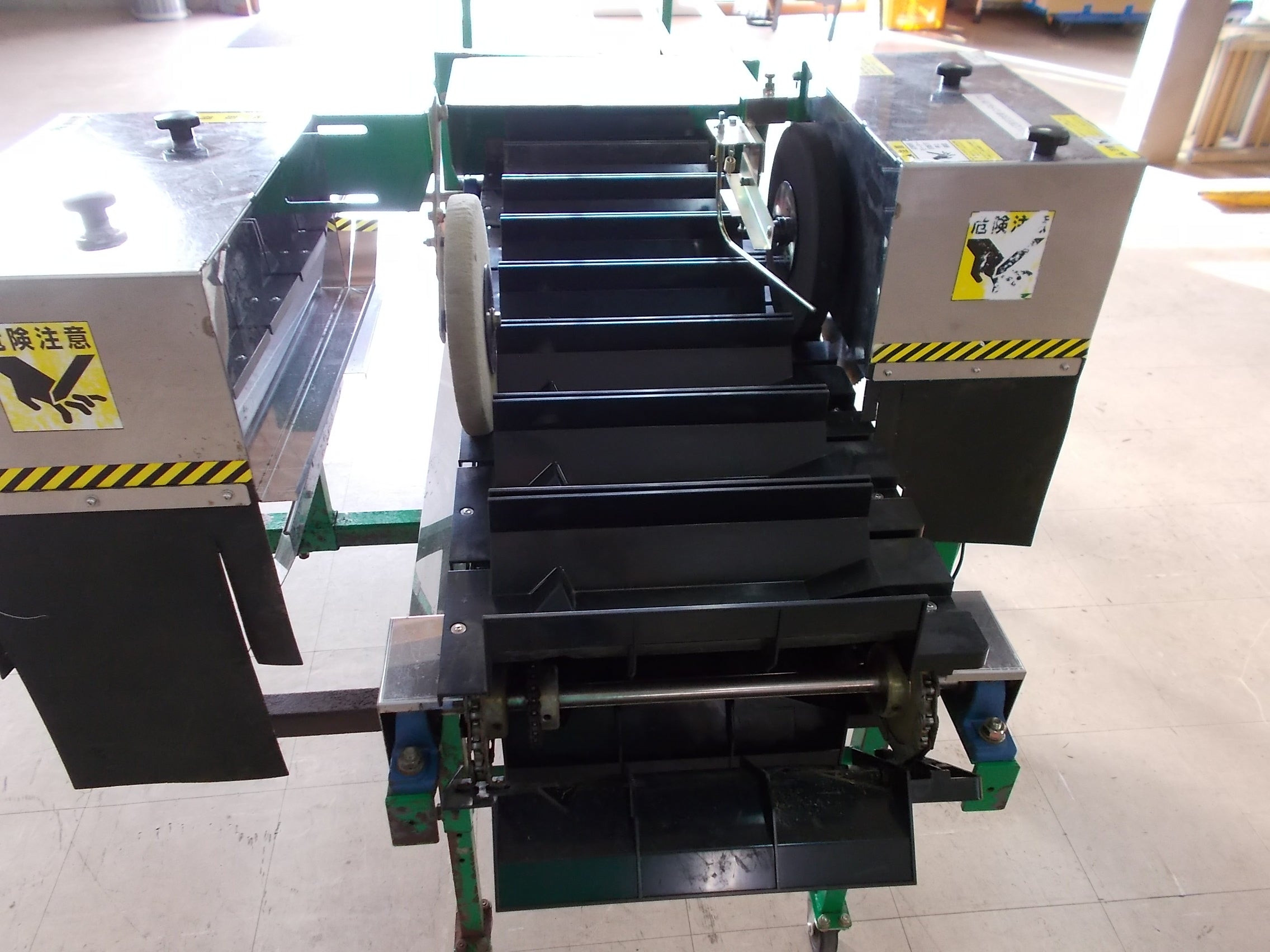 マツモト 中古 ネギの根葉切り機 MNCSP-DXL スピードコントローラー付