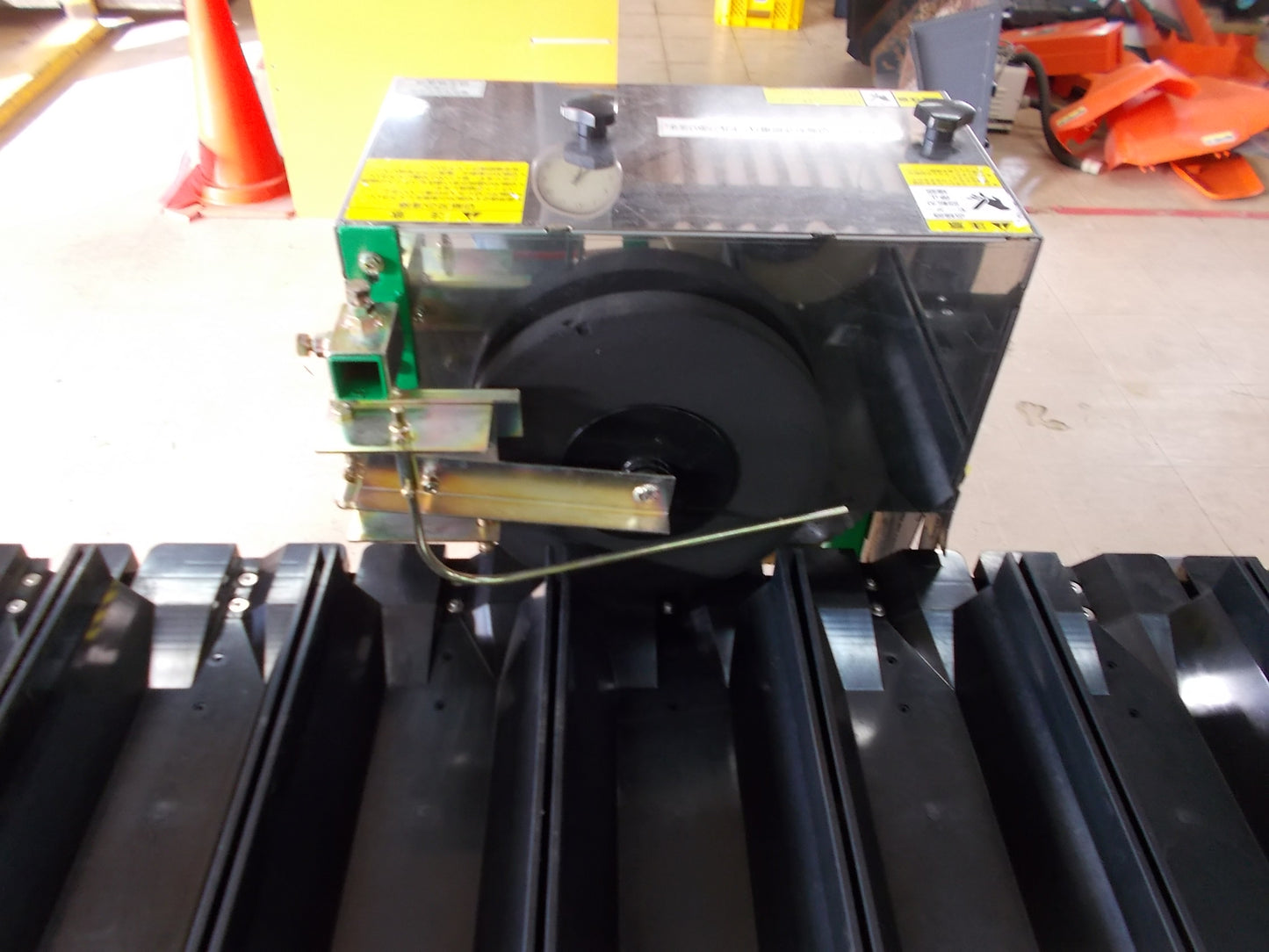 マツモト　中古　ネギの根葉切り機　MNCSP-DXL　スピードコントローラー付