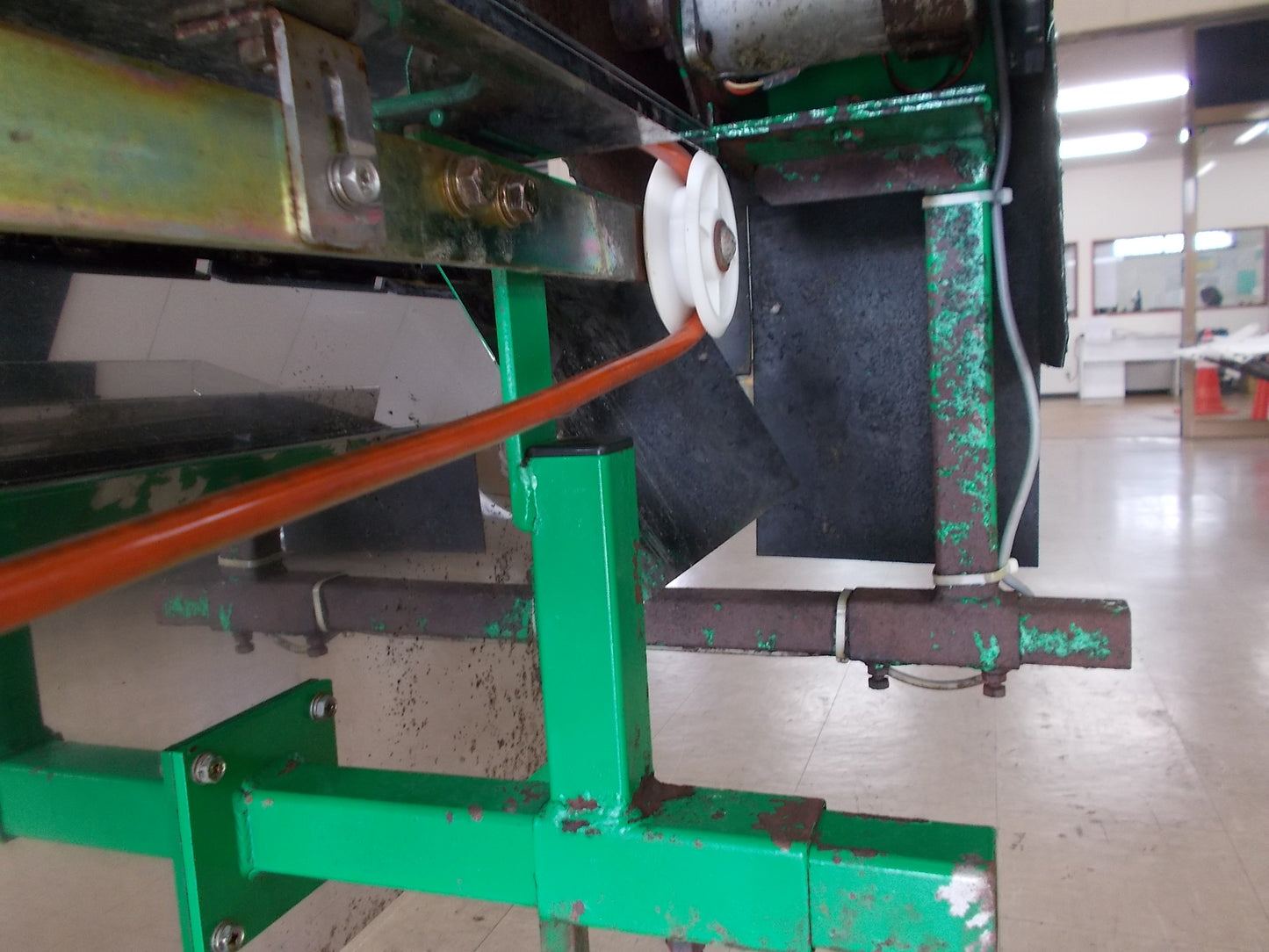 マツモト　中古　ネギの根葉切り機　MNCSP-DXL　スピードコントローラー付