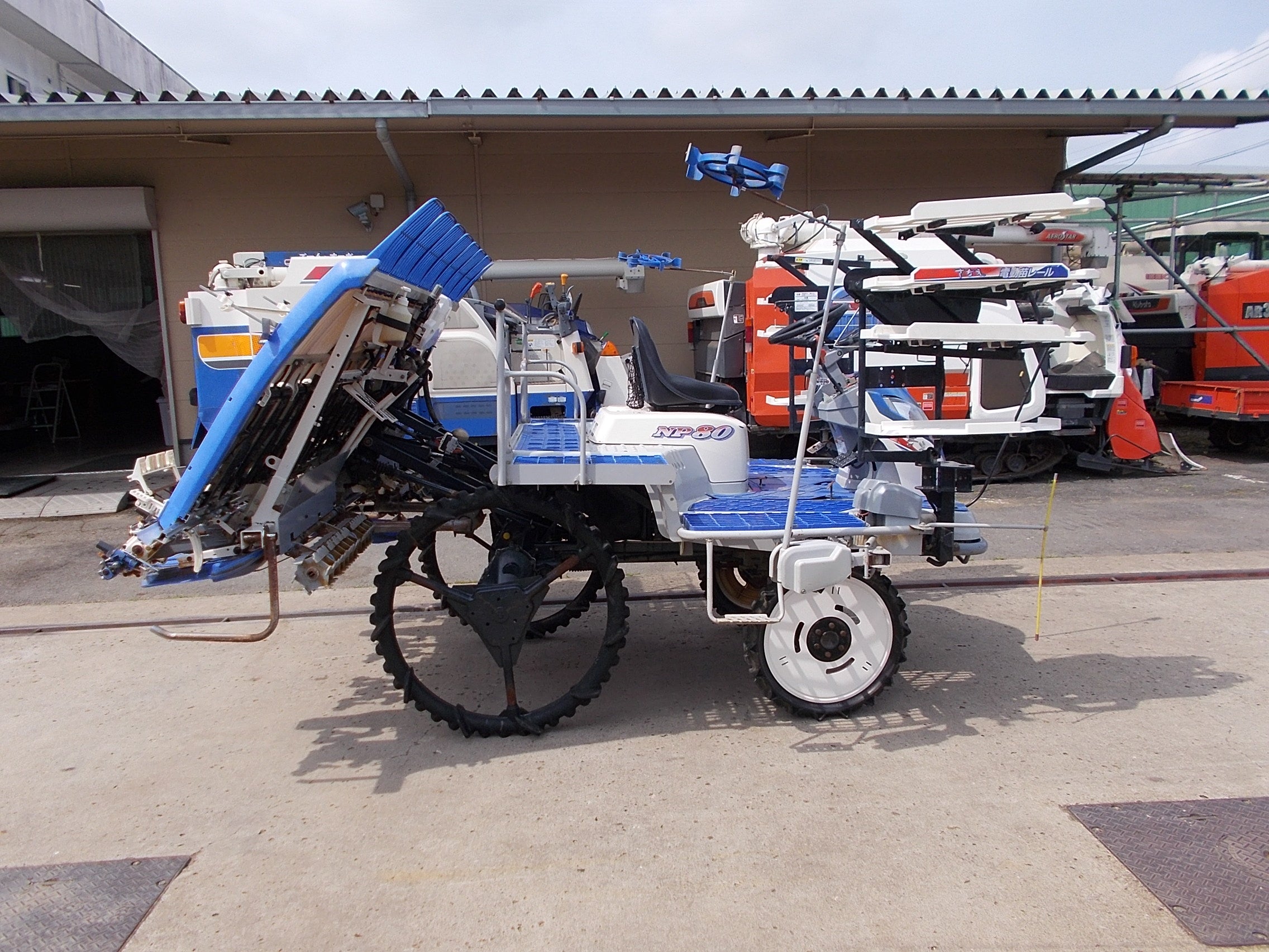 イセキ 中古 田植機 NP80D-L8 8条 ディゼルエンジン – 農キング
