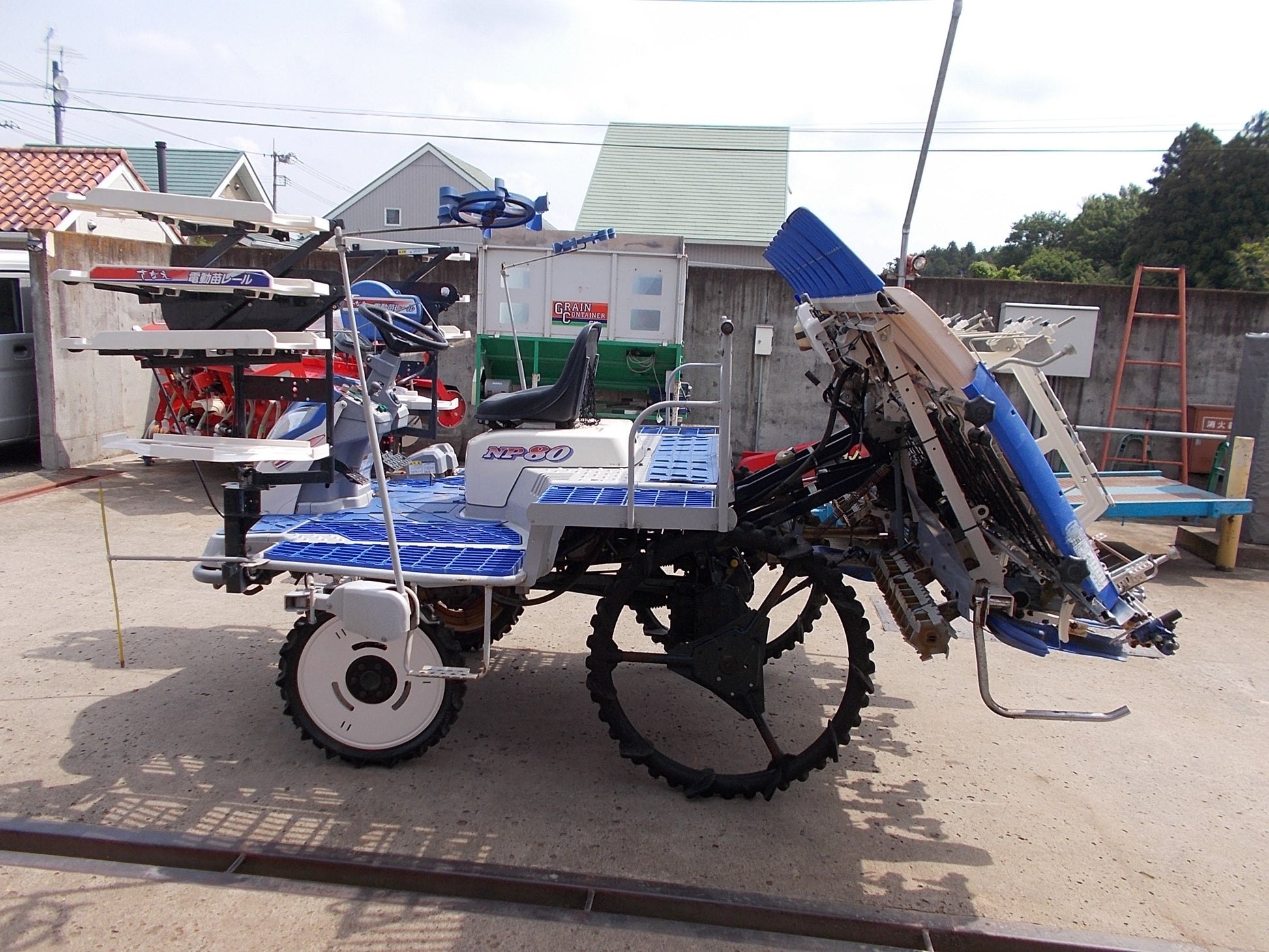 イセキ 中古 田植機 NP80D-L8 8条 ディゼルエンジン – 農キング