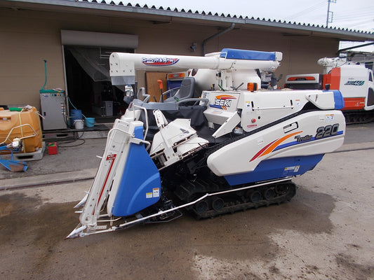 イセキ　中古　コンバイン　HVF220G　２条刈り　98.7時間