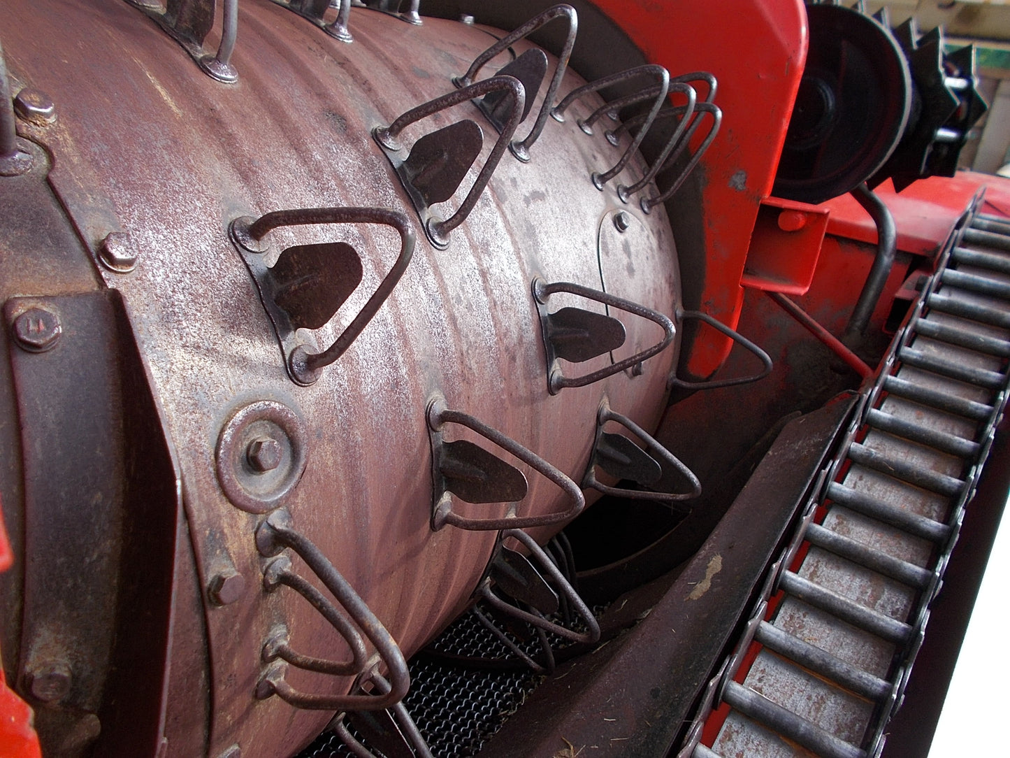 ヤンマー　ジャンク品　コンバイン　2条刈　１８馬力　