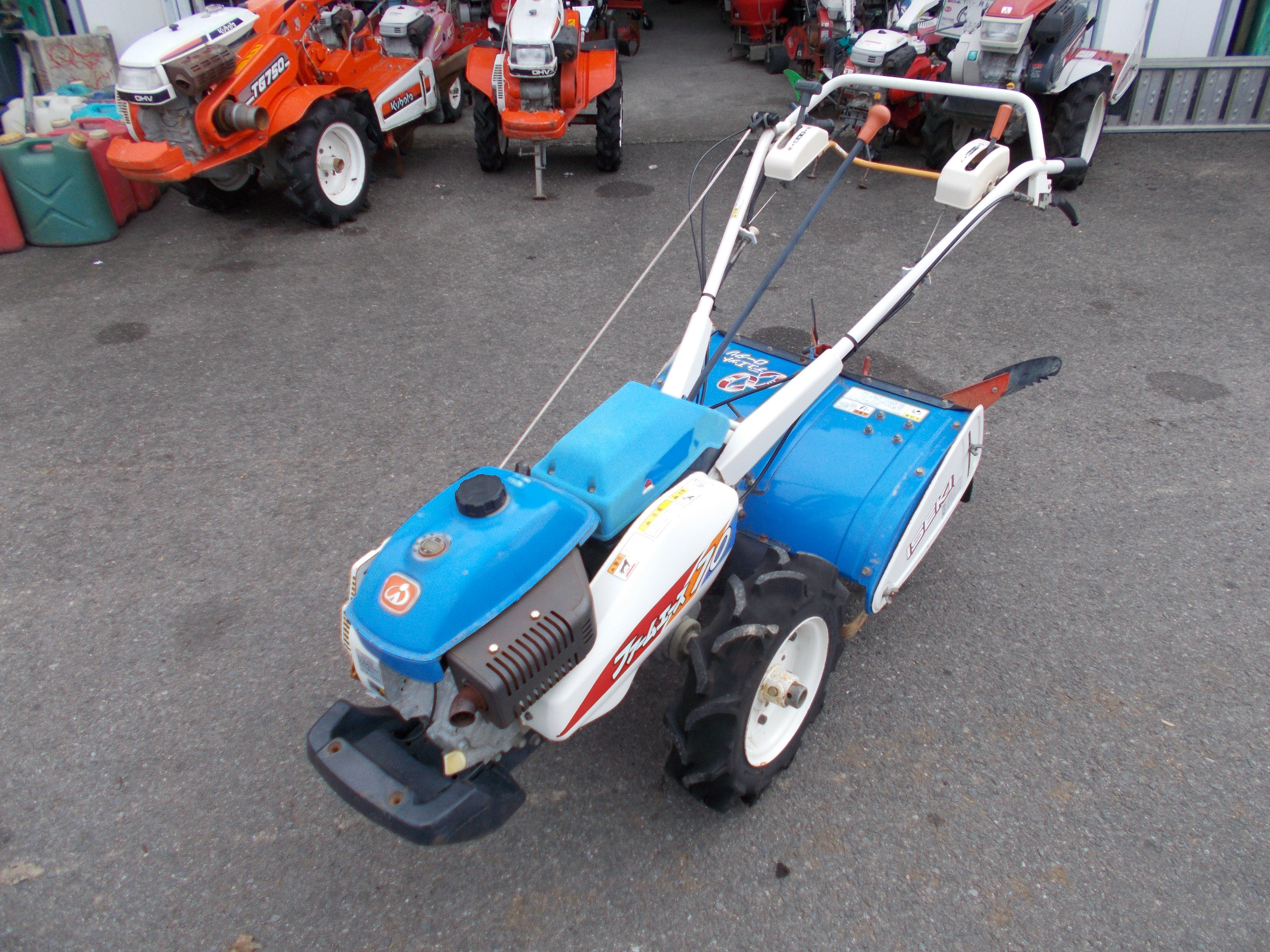 引取限定】イセキ KVR70-D 耕運機 農機具 ISEKI 歩行型 ファームエース