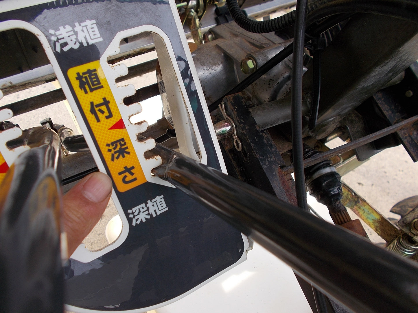 クボタ　ジャンク品　田植機　JC4　４条植え