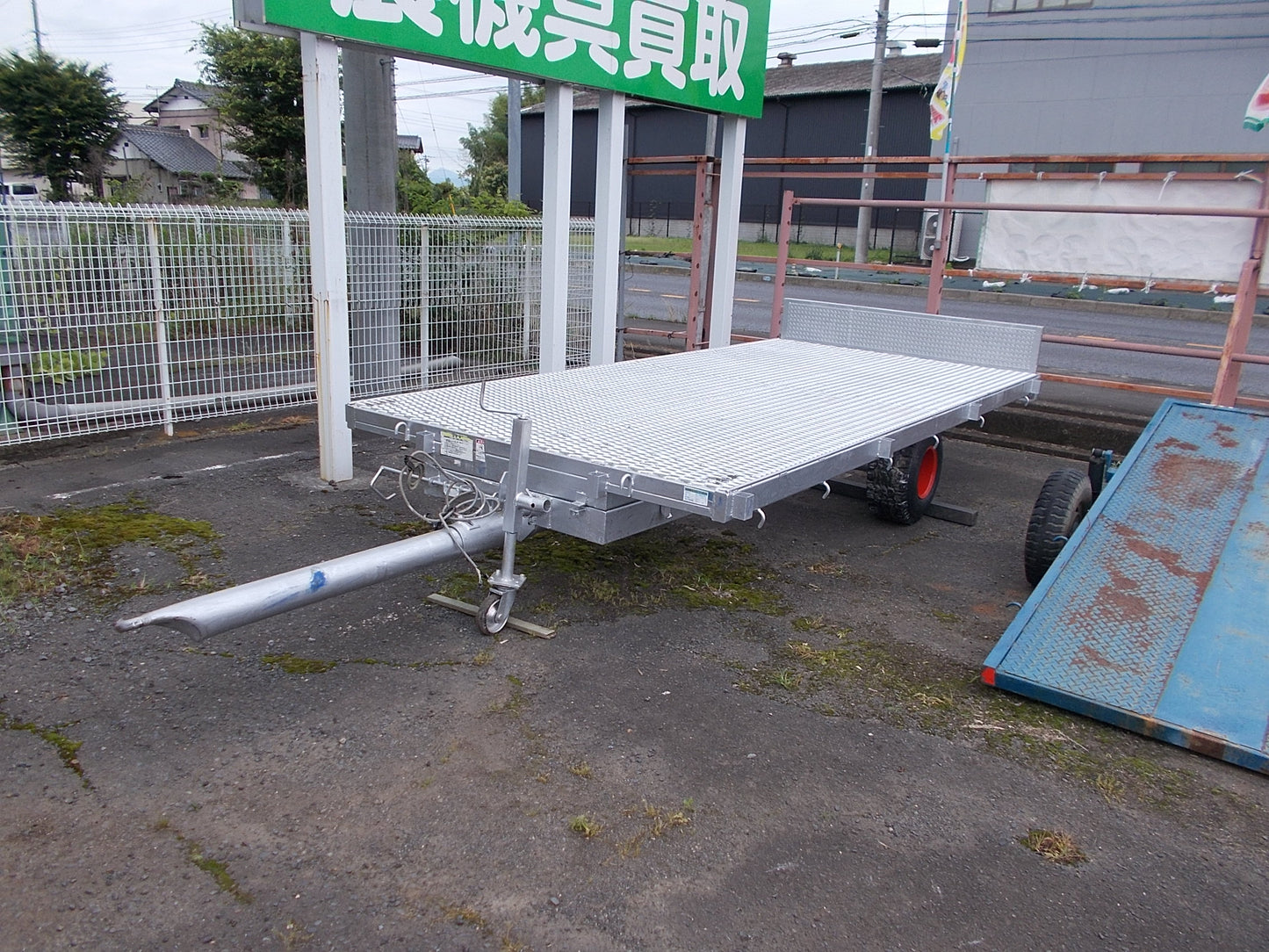 株式会社三協製作所　中古　コンバイントレーラー　STE-126S　3.5ｔ