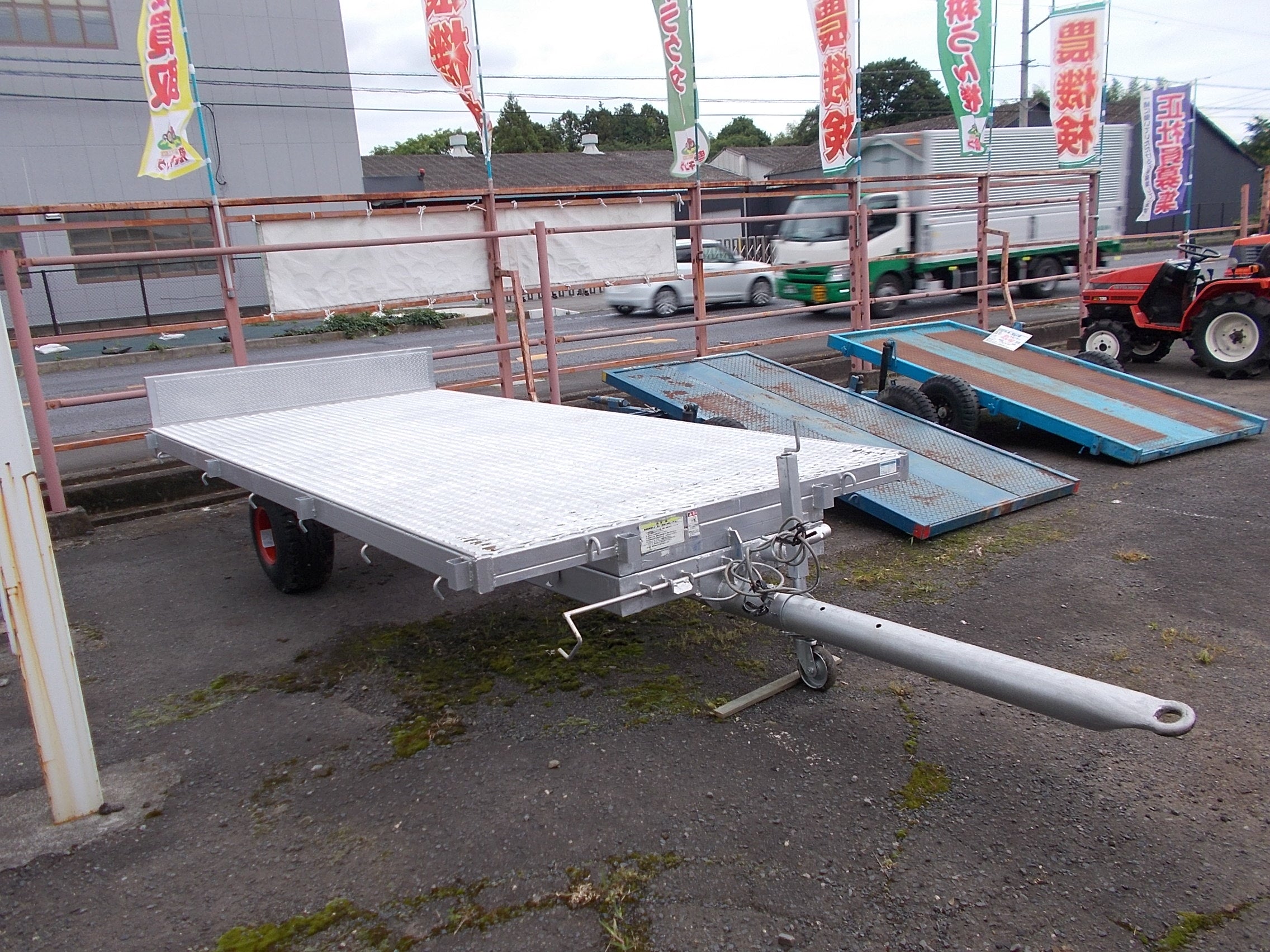 株式会社三協製作所 中古 コンバイントレーラー STE-126S 3.5t – 農キング