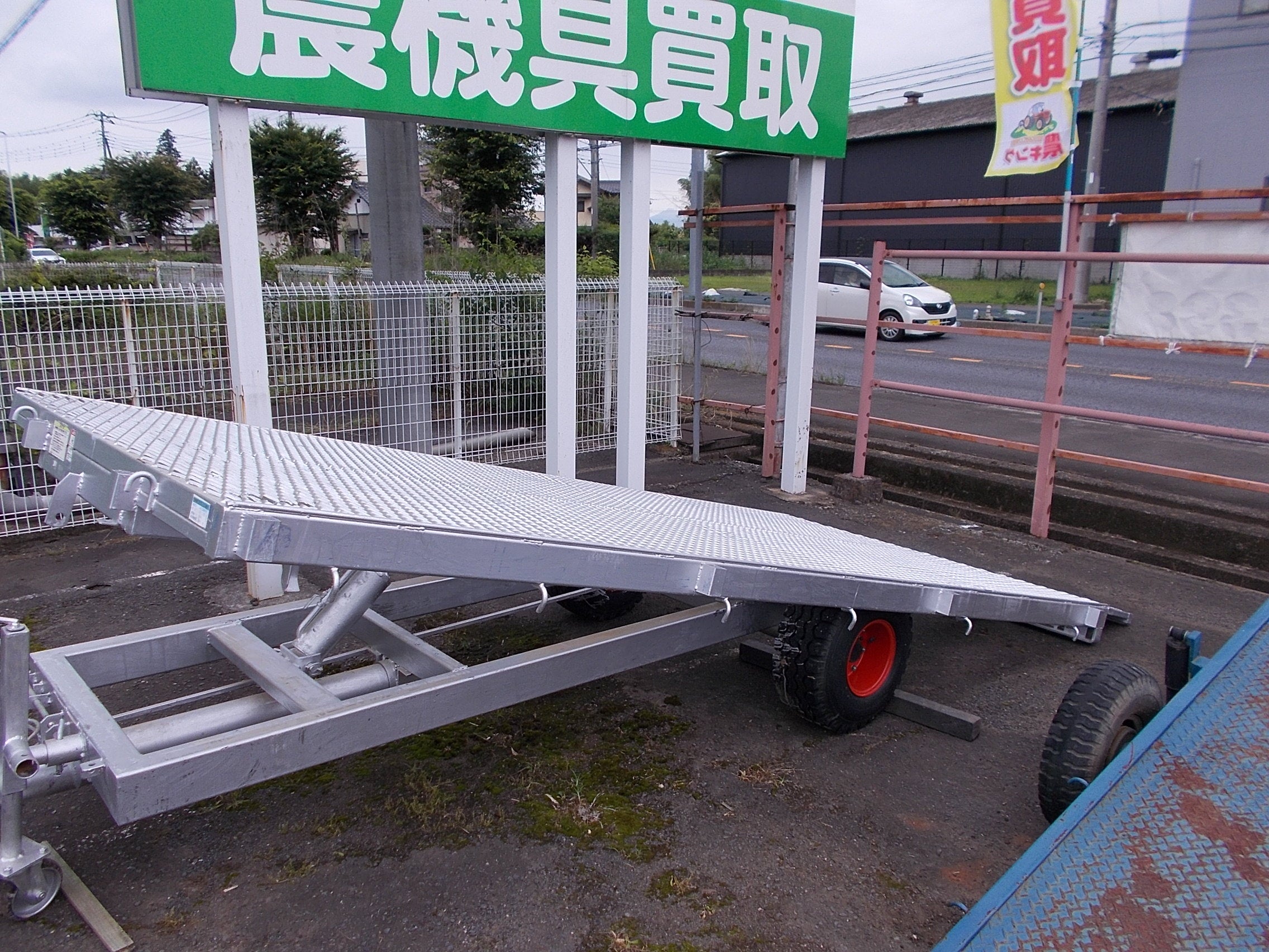 株式会社三協製作所 中古 コンバイントレーラー STE-126S 3.5t – 農キング