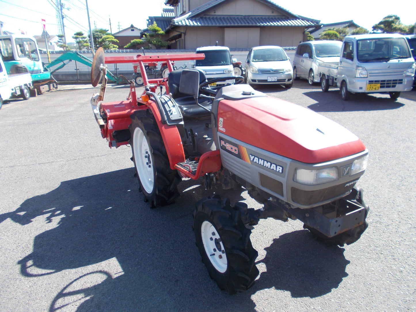 ヤンマー　中古　トラクター　F200