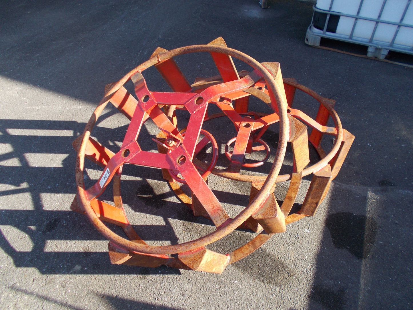 スズテック　中古　カゴ車輪　9-24Ⅰ型　※ジャンク品