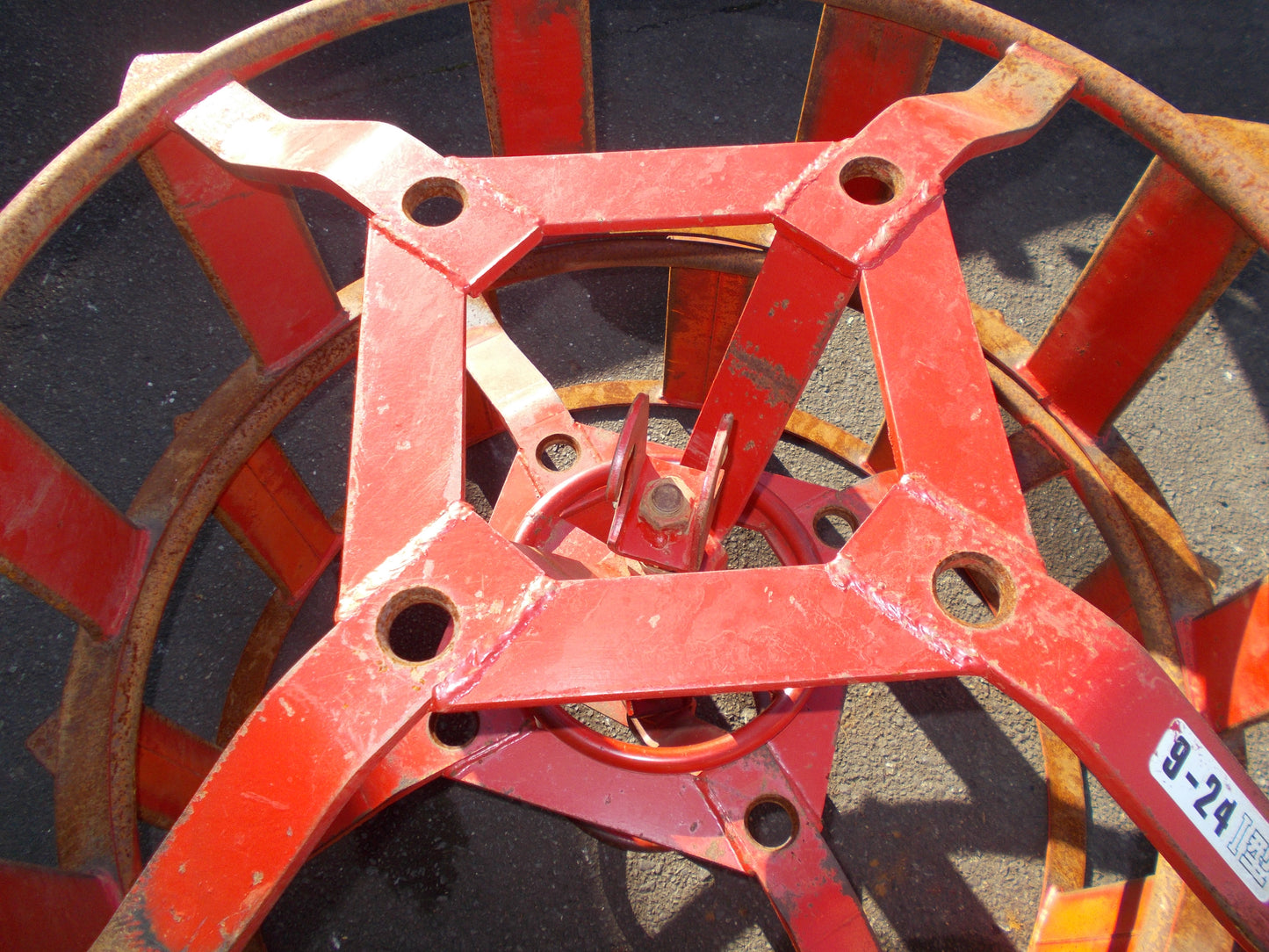 スズテック　中古　カゴ車輪　9-24Ⅰ型　※ジャンク品