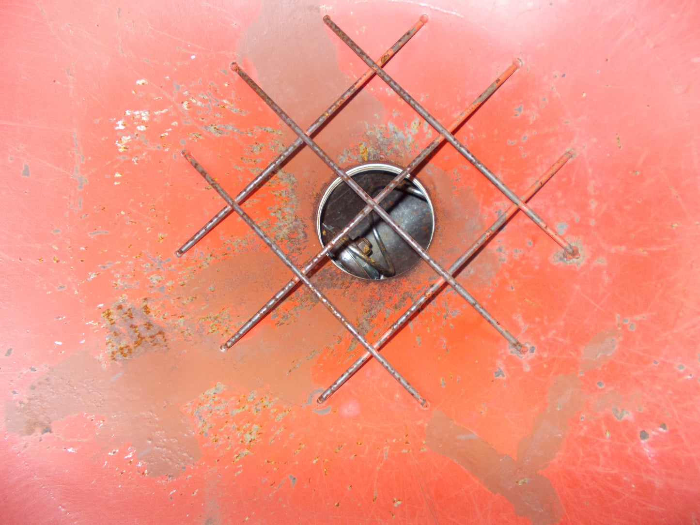 熊谷農機　中古　籾入ホッパー　丸型