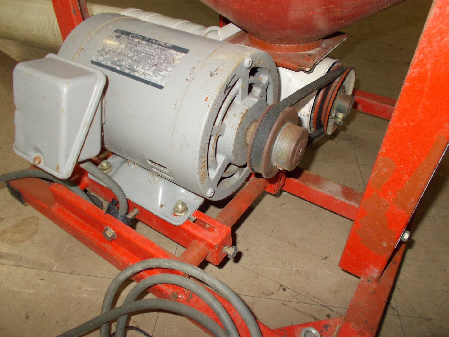 熊谷農機　中古　籾入ホッパー　丸型