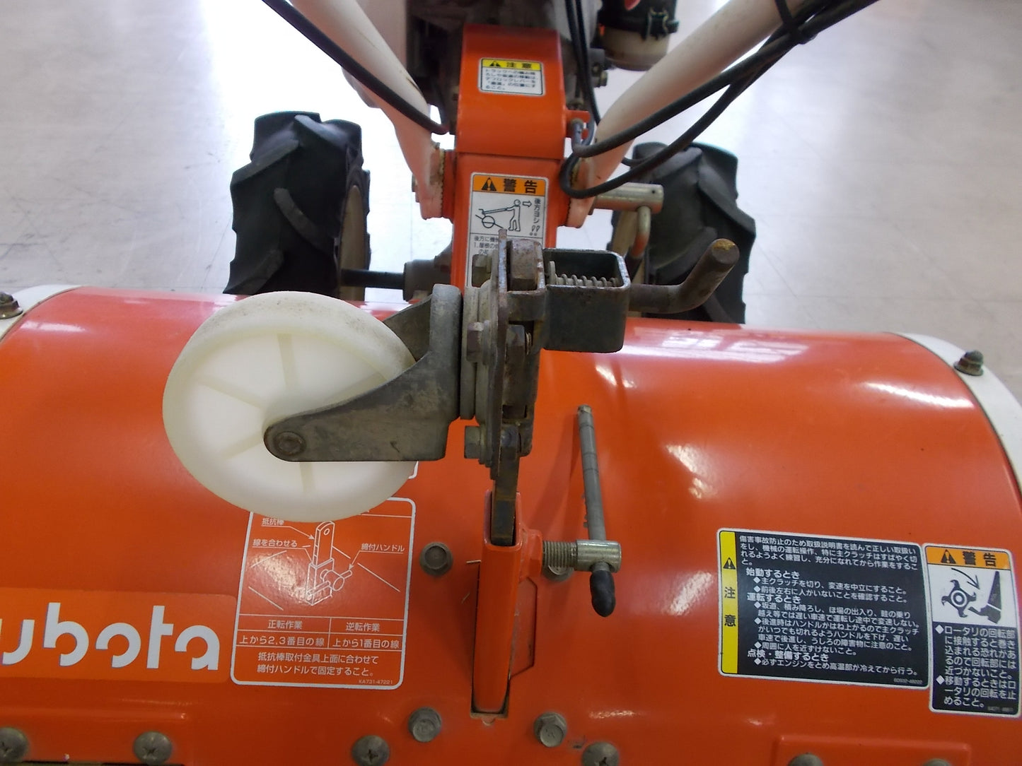 クボタ　中古　管理機　TR600