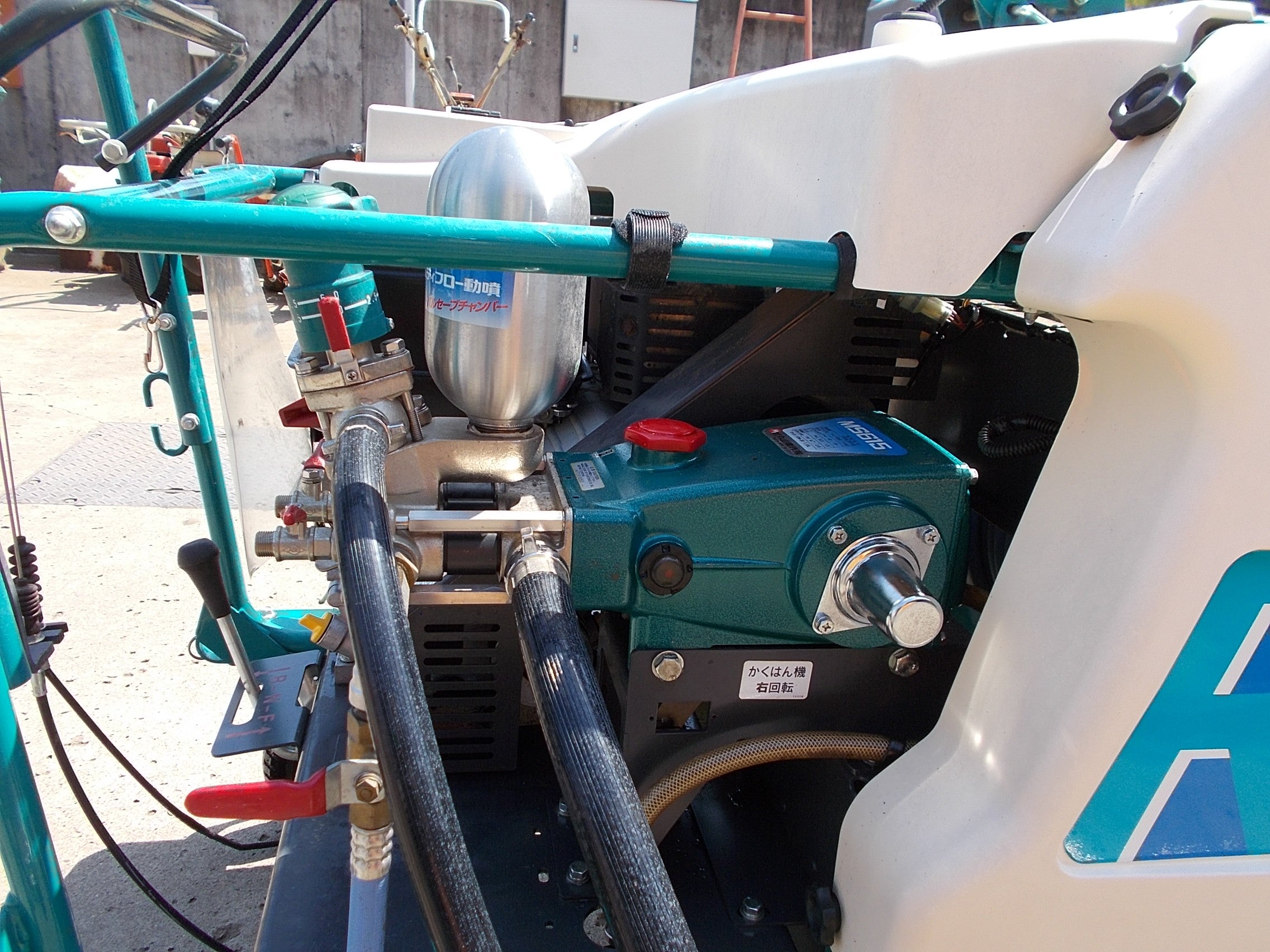 動墳　マルヤマ自走式　4Ch 自走ラジコン動噴：セット動噴/動力噴霧機｜株式会社丸山製作所