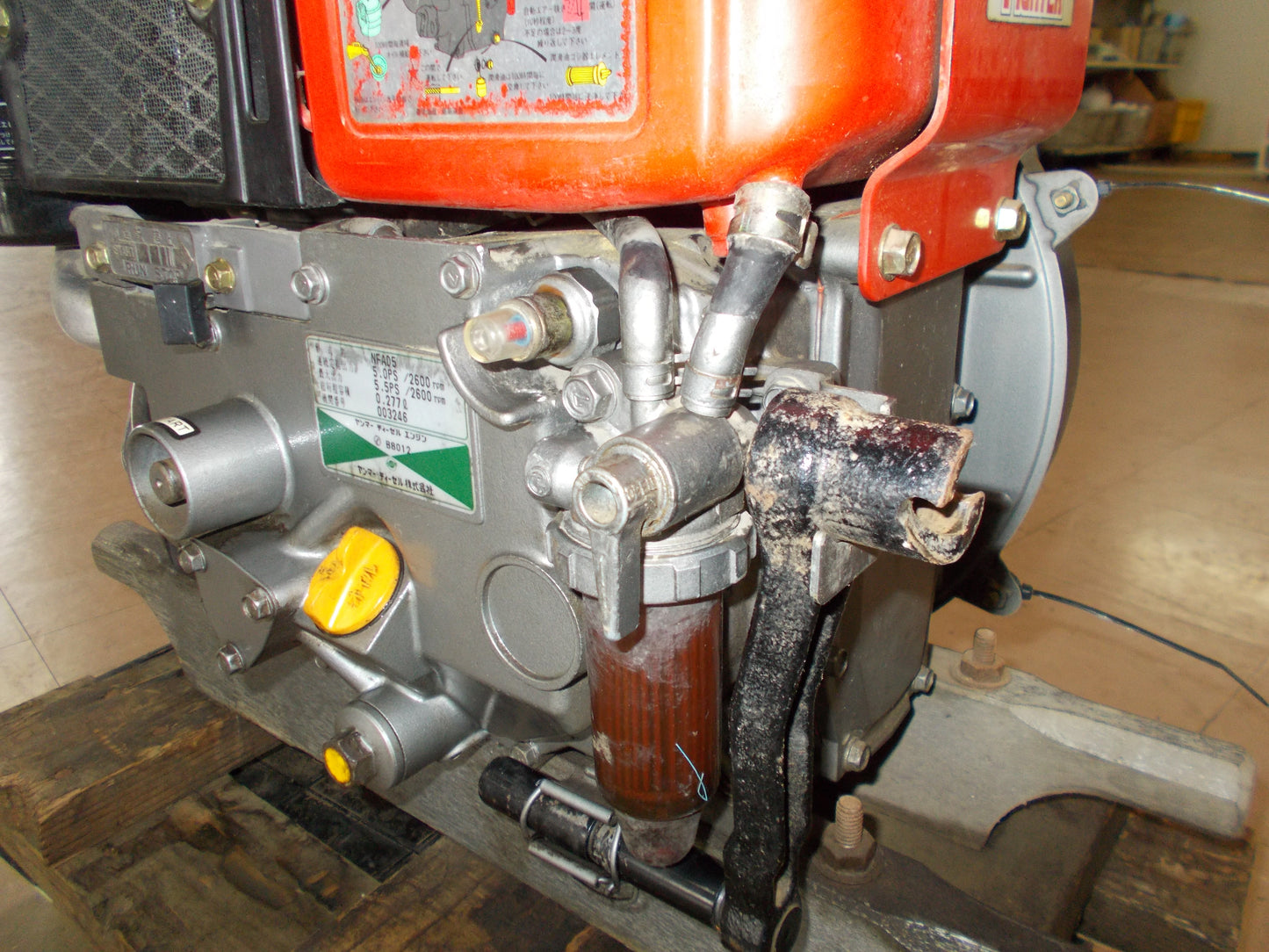 ヤンマー　中古　ディーゼルエンジン　NFA5