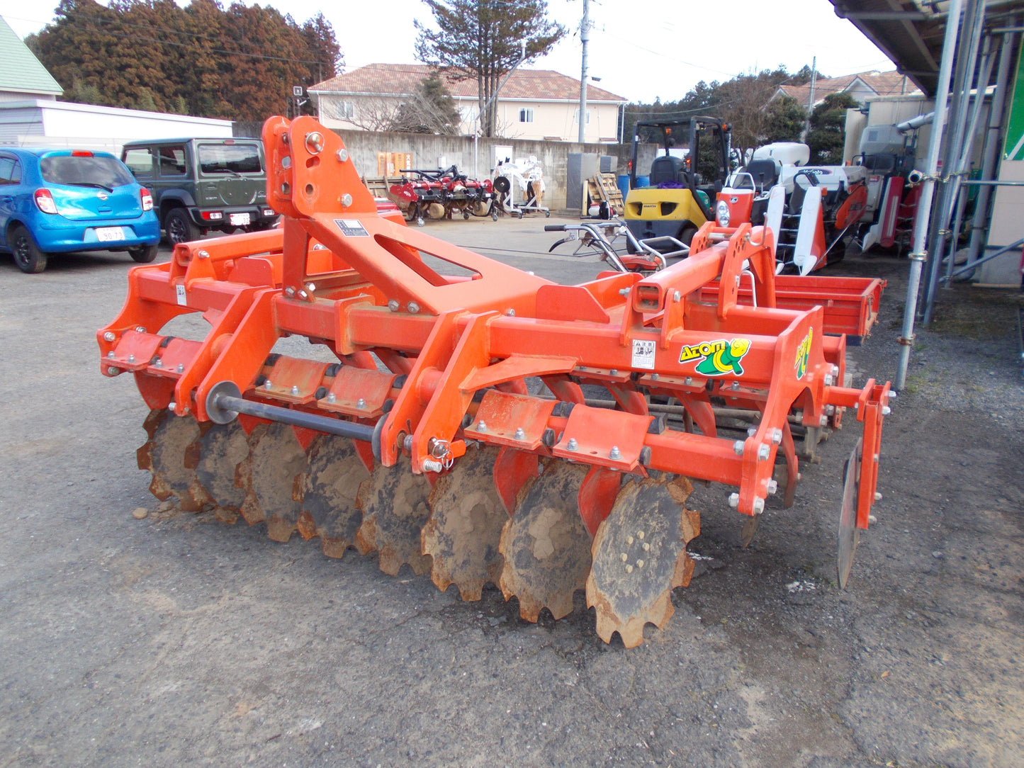 アトム農機　中古　ショートディスク　ASD200