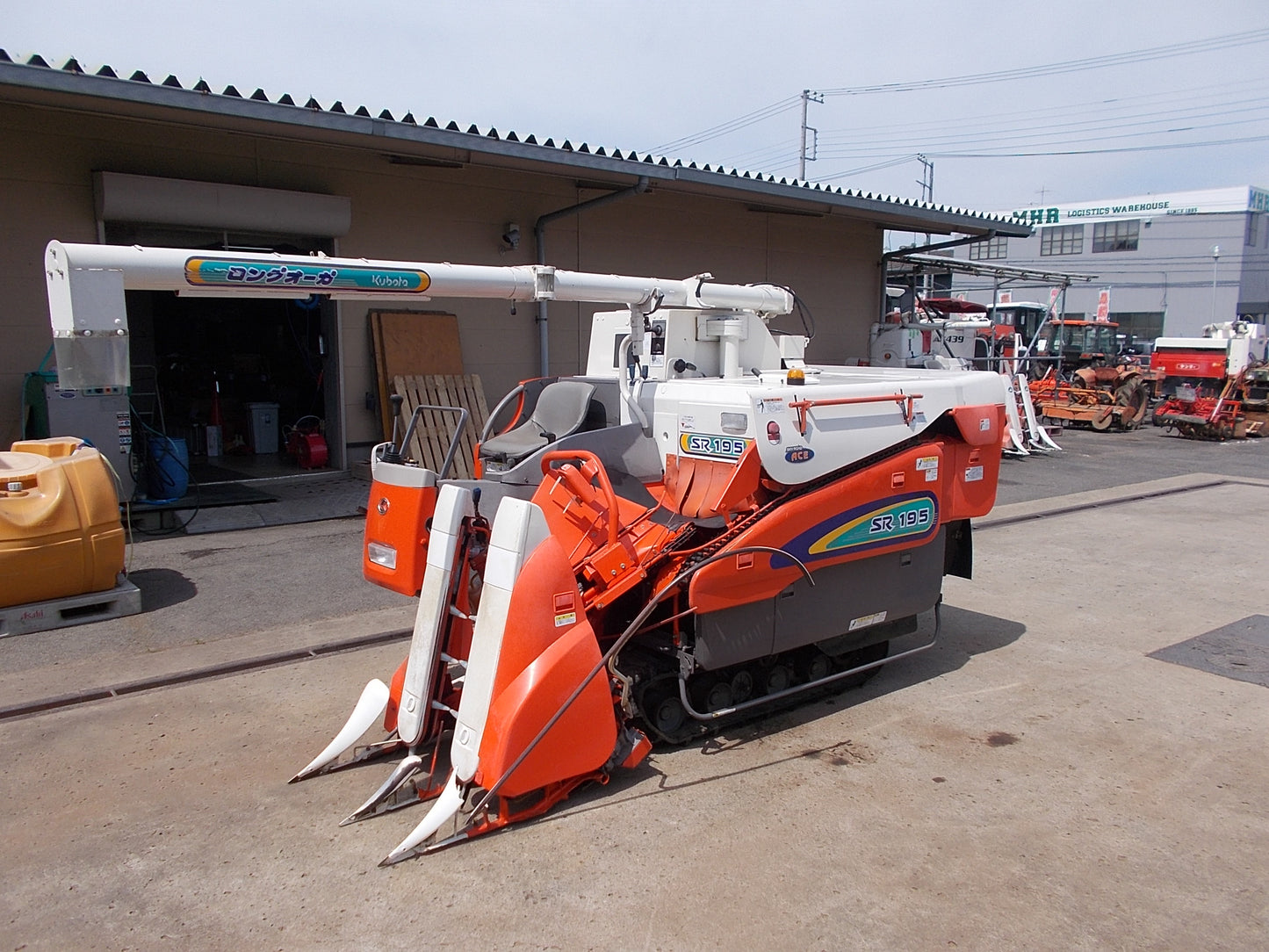 クボタ　中古　コンバイン　SR195　２条刈り