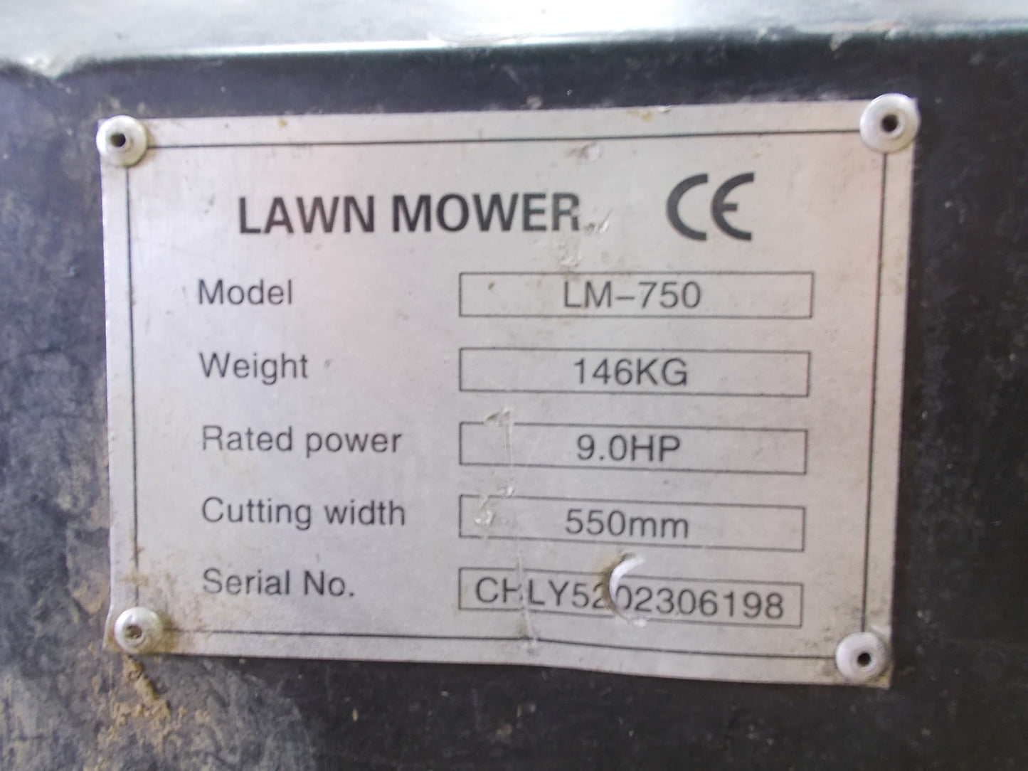 メーカー不明　ジャンク品　ラジコン草刈機　LM-750　