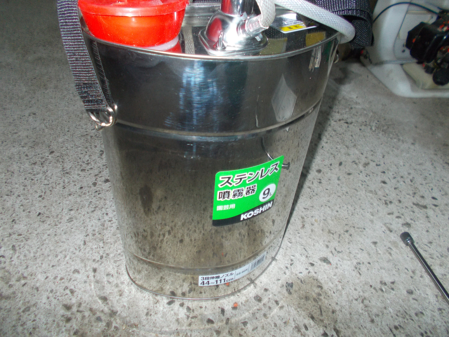 工進　中古　ステンレス噴霧器　SS-9DX