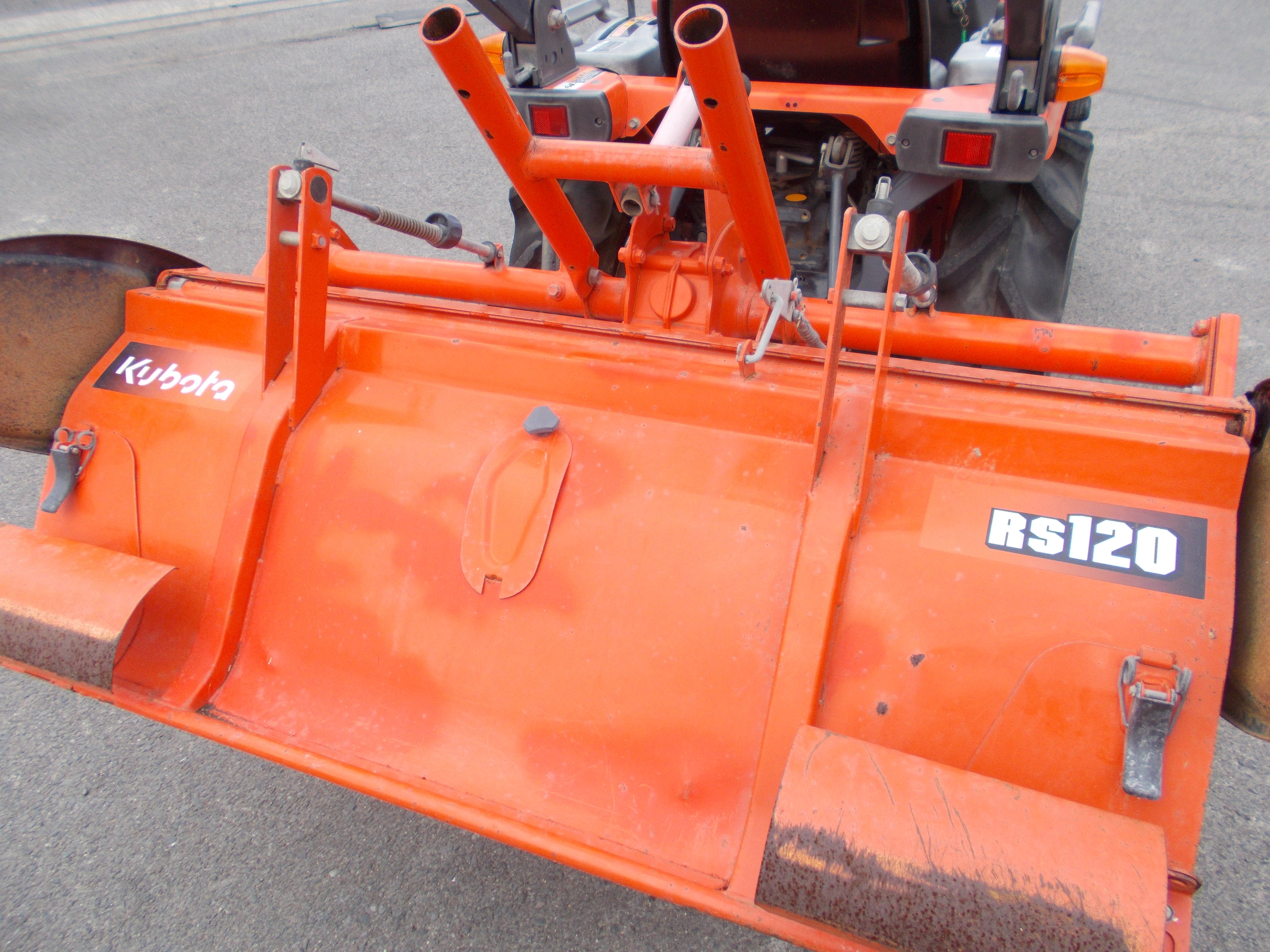 GB170 トラクター オレンジ色 リアロータリー付き GB170 トラクター オレンジ色 リアロータリー付き GB170