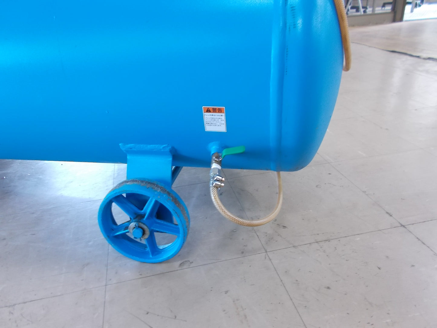 明治　中古　エアーコンプレッサー　Y-75  5P　200V　7.5Kw