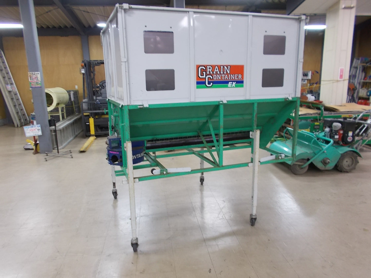 タイショー　中古　グレーンコンテナ　EX-11　200V ホース約4ｍ