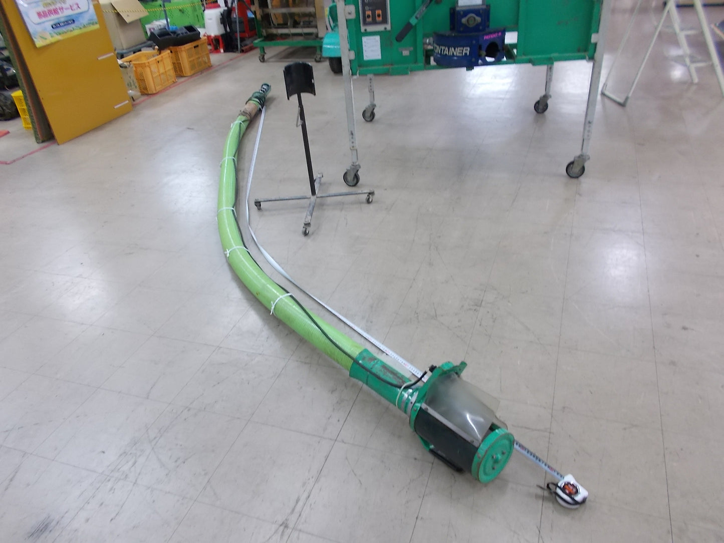 タイショー　中古　グレーンコンテナ　EX-11　200V ホース約4ｍ