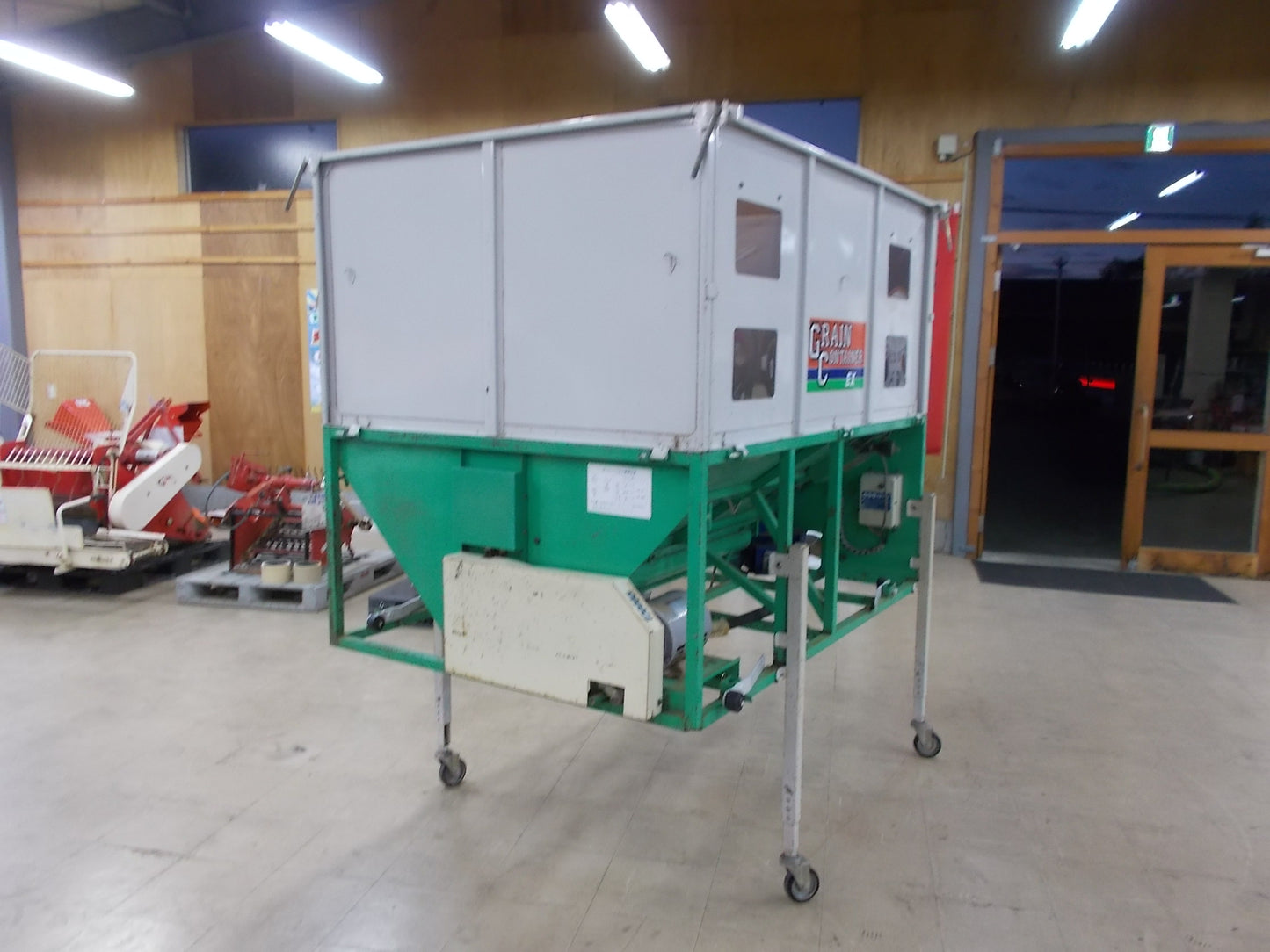 タイショー　中古　グレーンコンテナ　EX-11　200V ホース約4ｍ