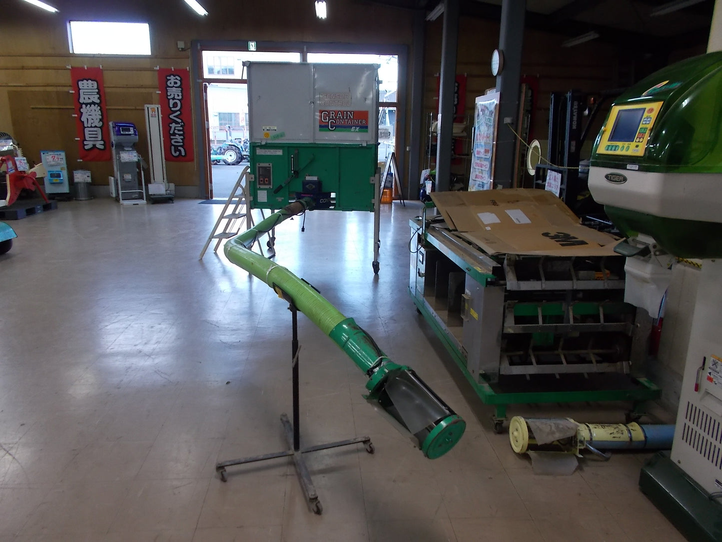 タイショー　中古　グレーンコンテナ　EX-11　200V ホース約4ｍ