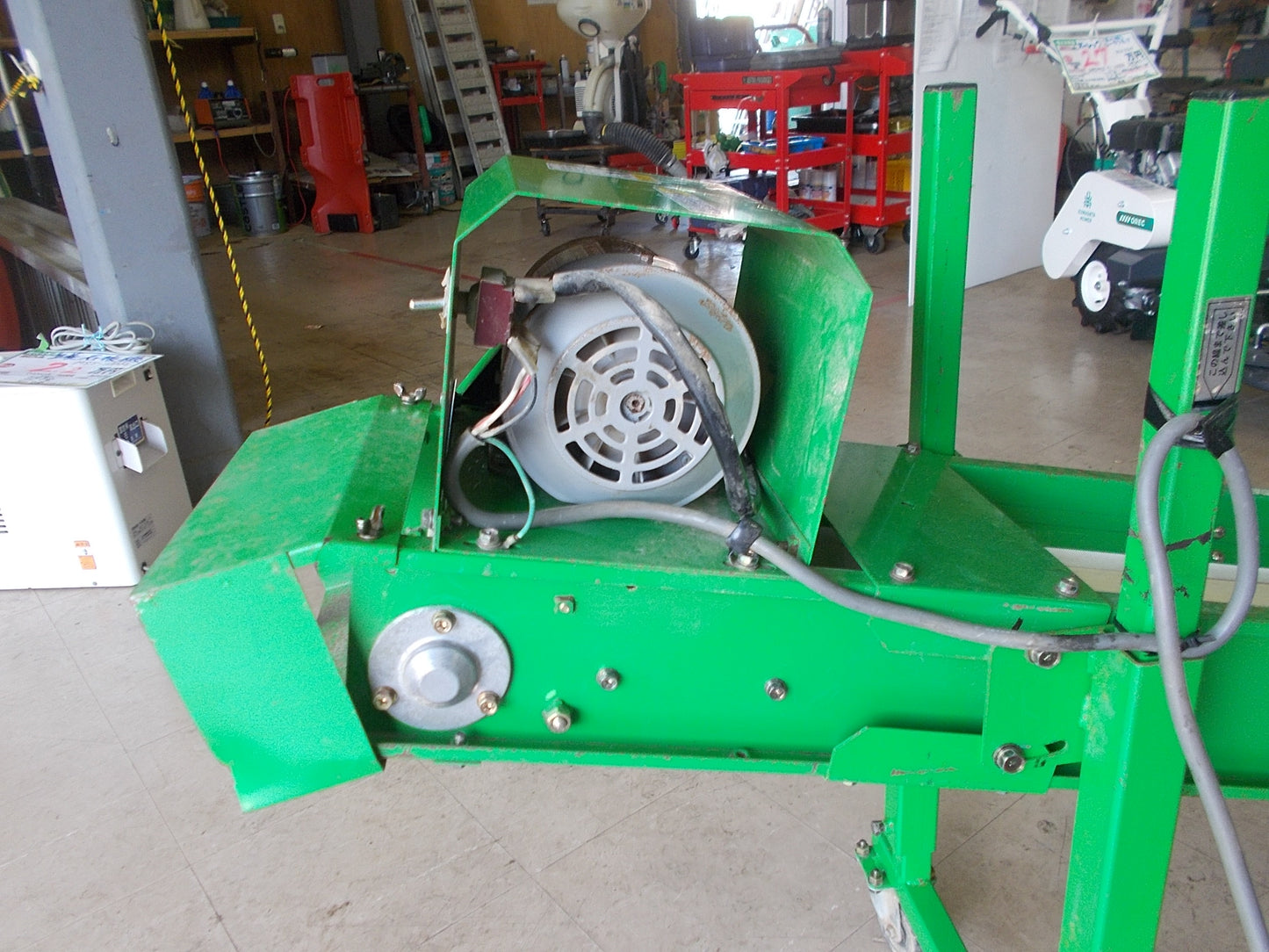 （株）岡山農栄社　中古　ベルトコンベア　BC1200AL