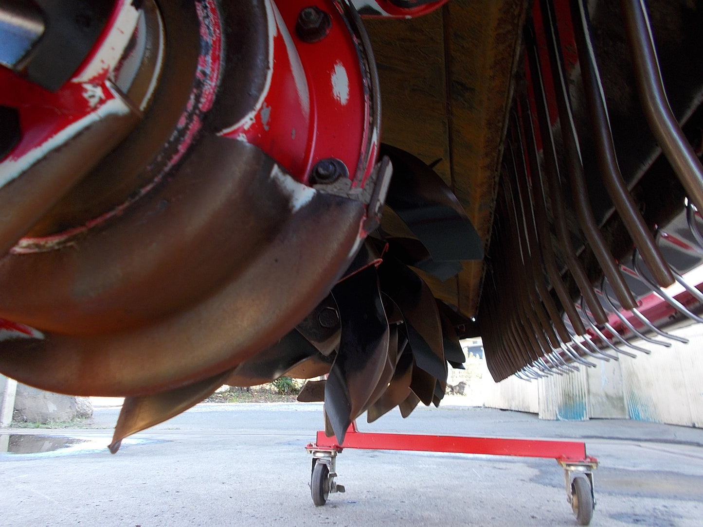 ササキ　中古　ウィングハロー　MAX345　電動式開閉