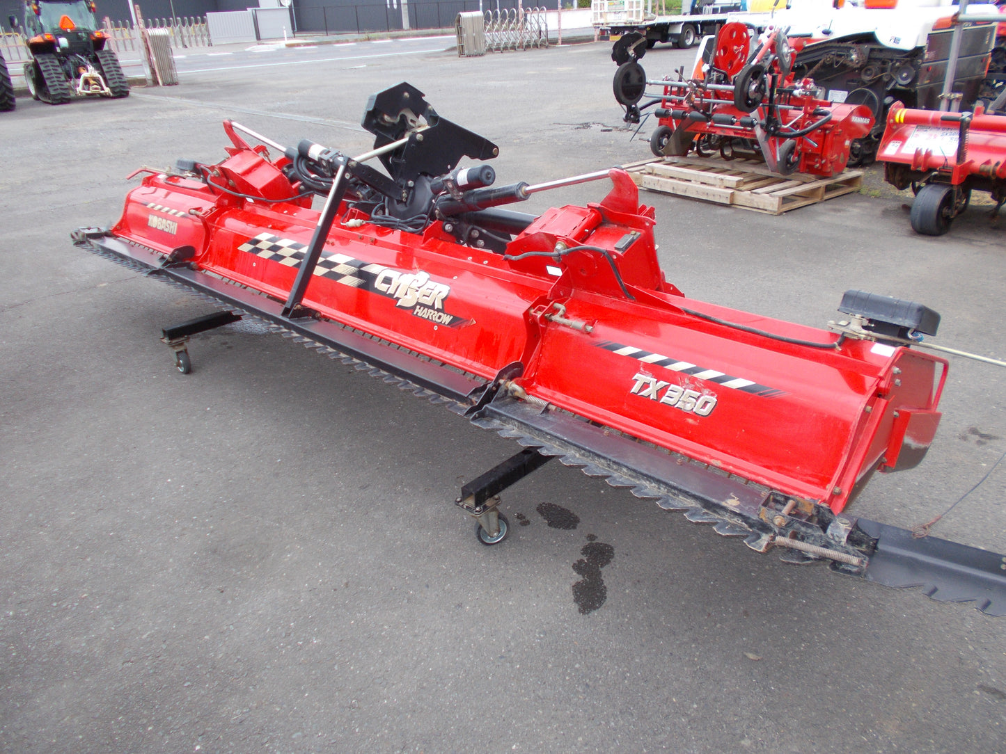 コバシ　中古　折りたたみハロー　TX350