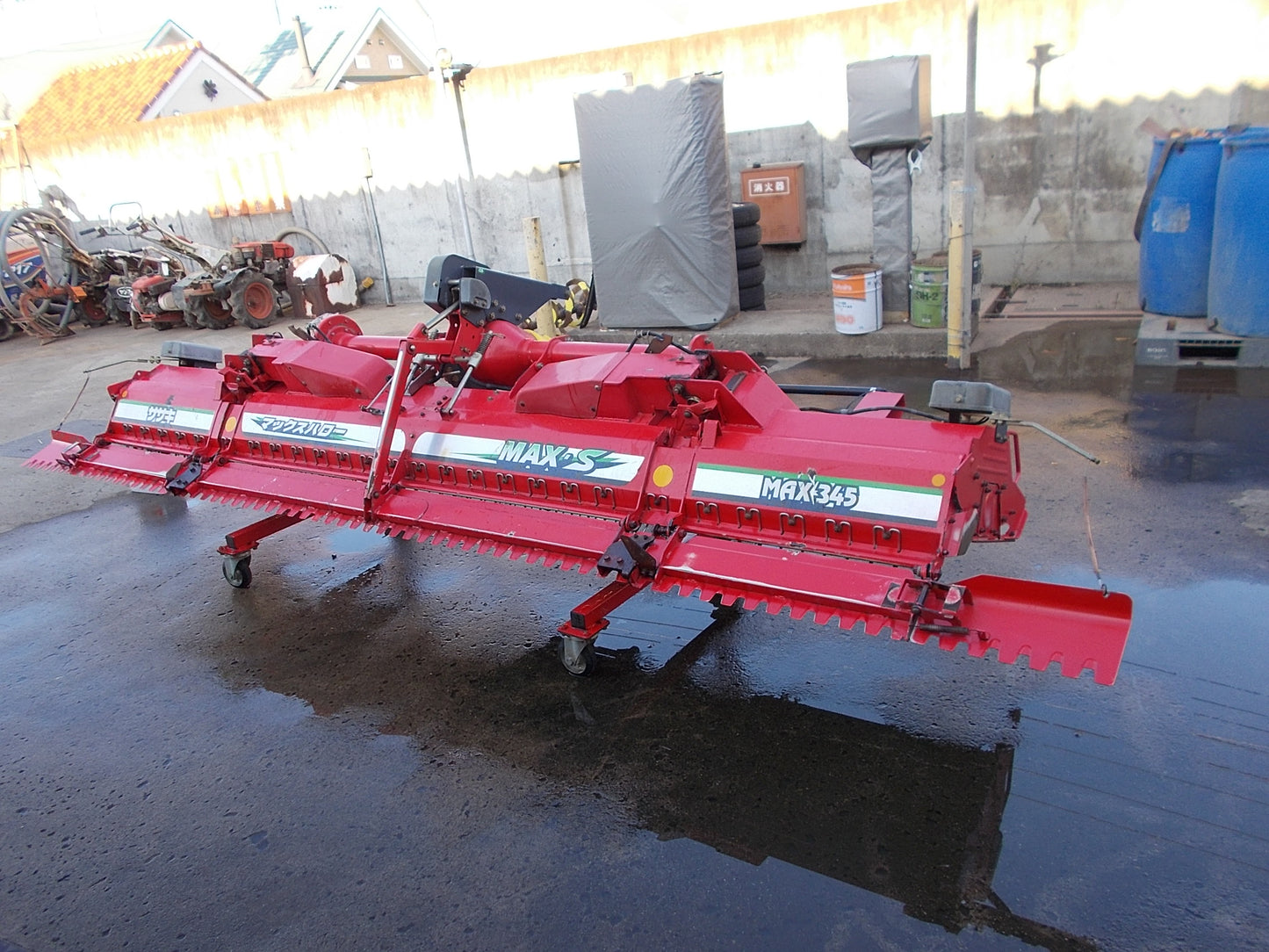 ササキ　中古　ウィングハロー　MAX345　電動式開閉