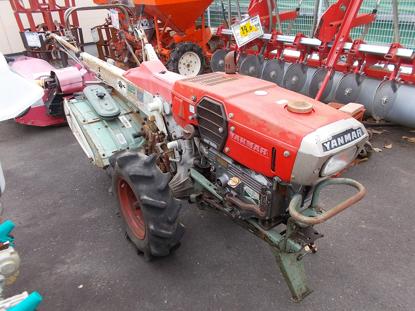 ヤンマー　中古　耕うん機　YC850　ディーゼルエンジン８馬力